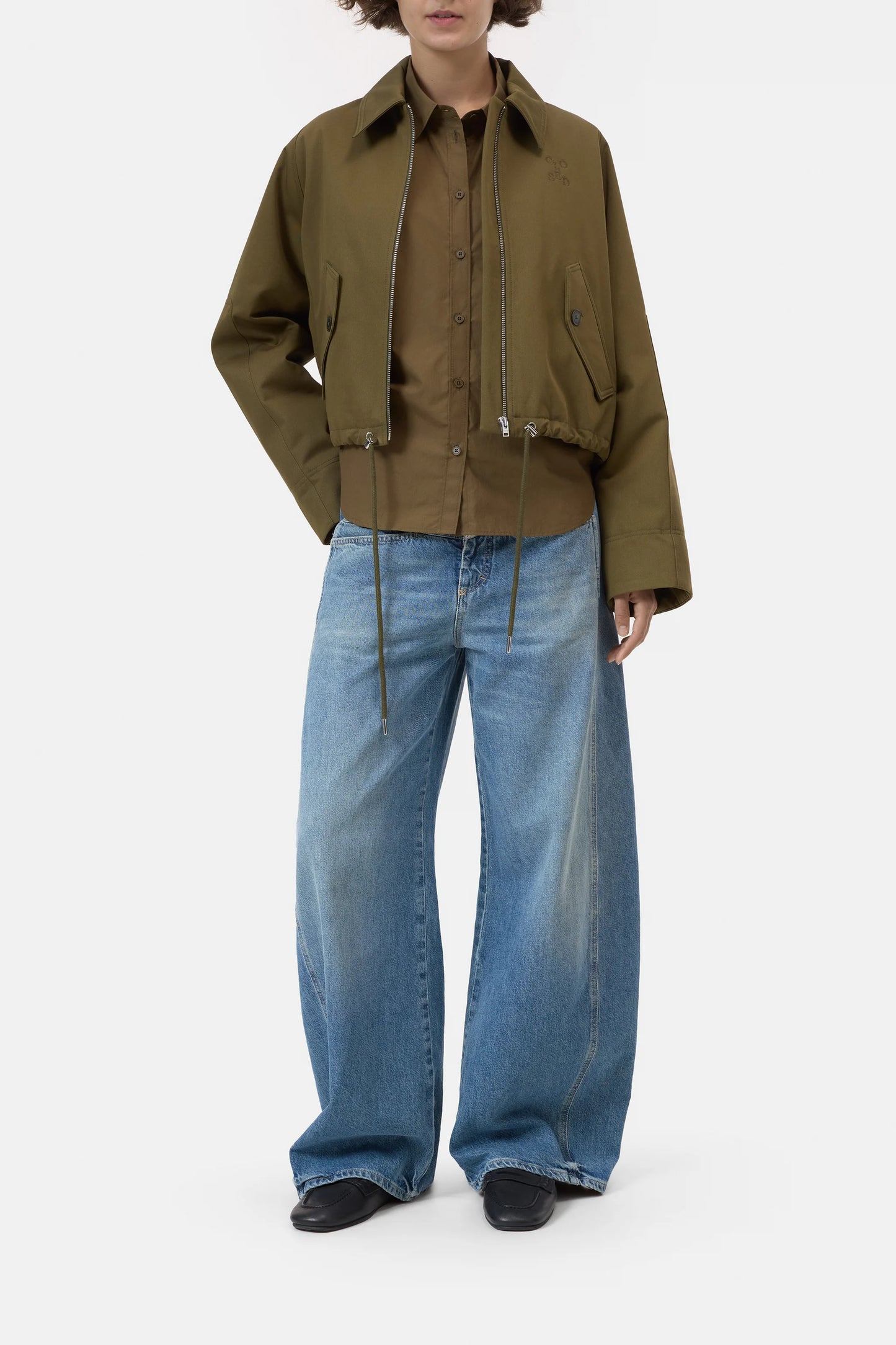 Closed Jacket Woman Sportive Blouson
