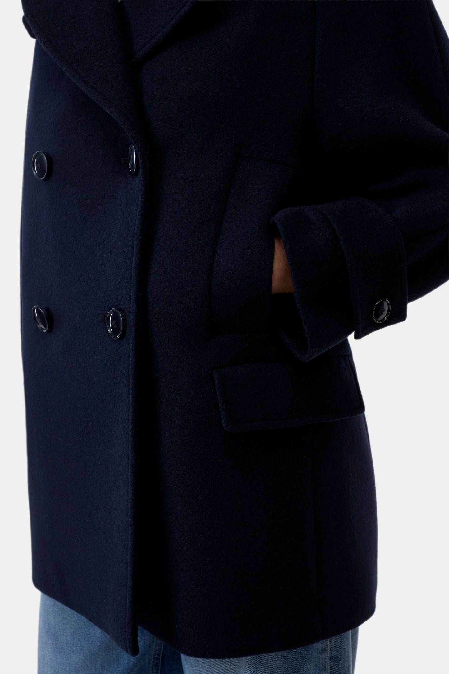 Closed Jacket Woman Pea Coat II