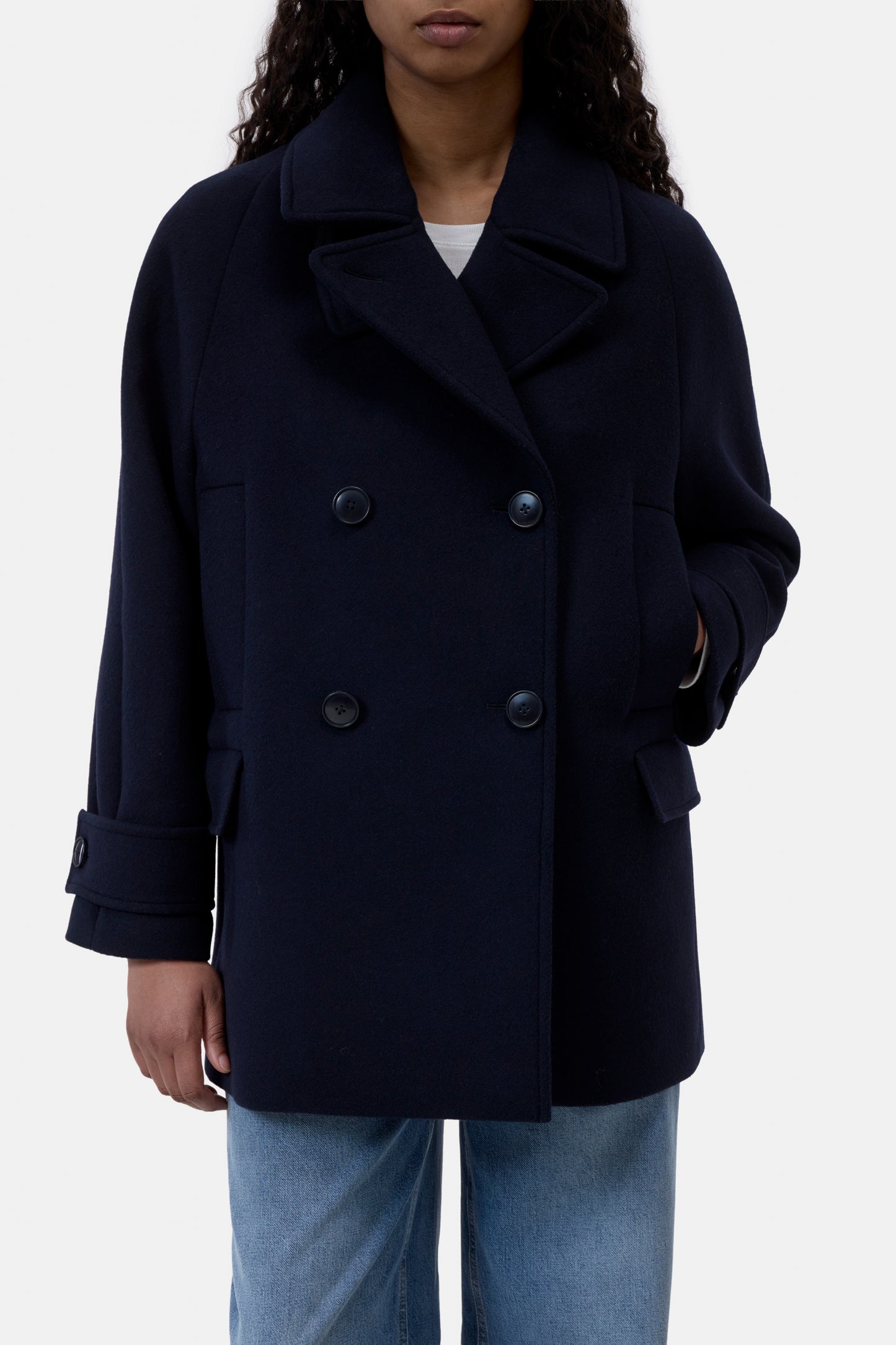 Closed Jacket Woman Pea Coat II