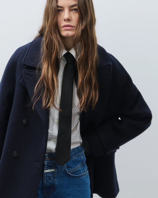 Closed Jacket Woman Caban Coat