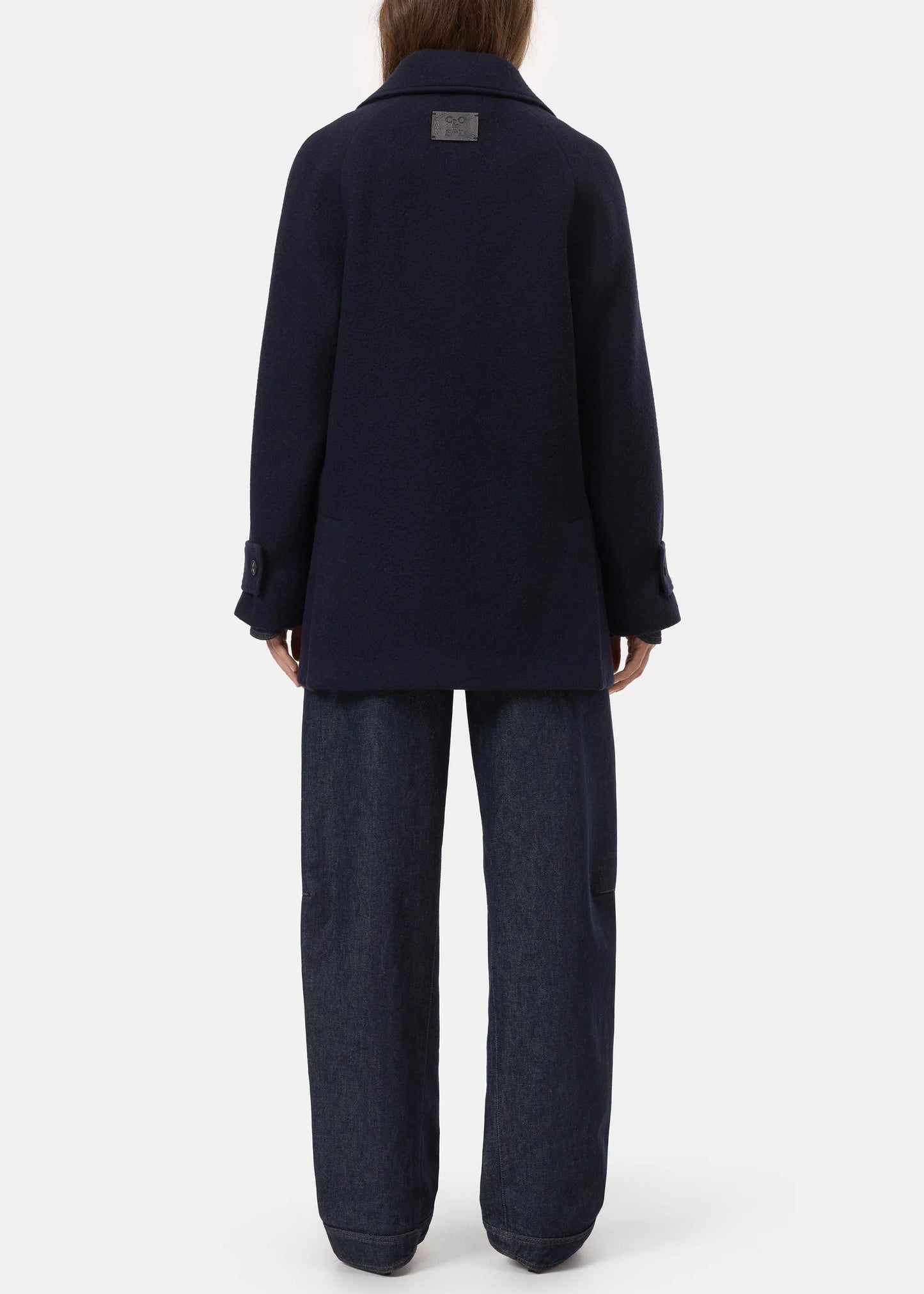 Closed Jacket Woman Caban Coat