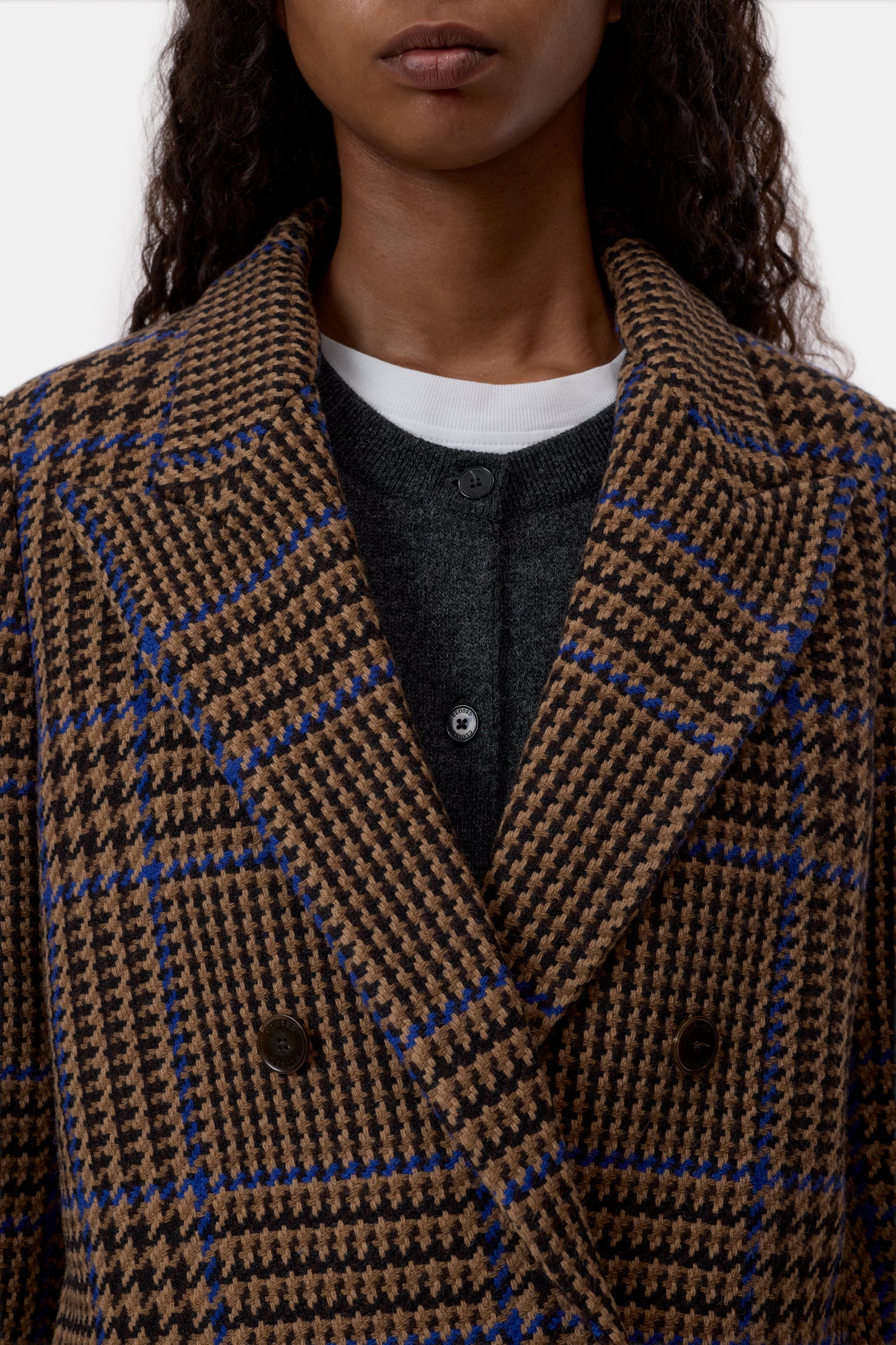 Closed Jacket Woman Blazer Dobblebroasted Fitted
