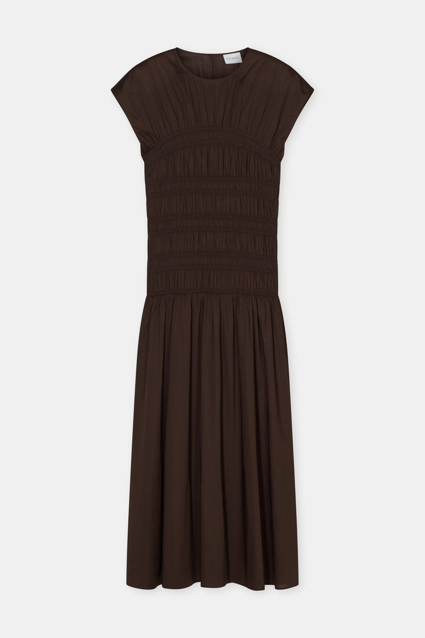 Closed Dress Woman Smocked