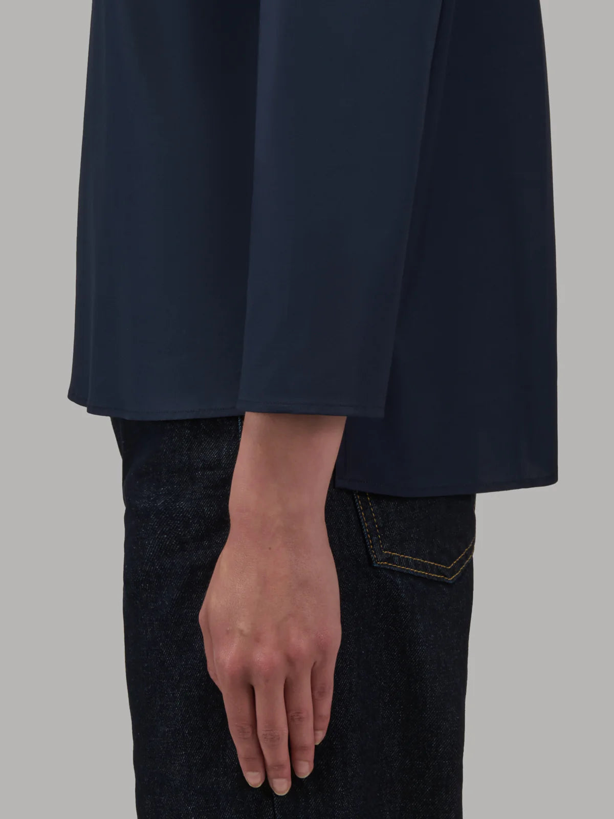Xacus Shirt Woman Stretch Blue