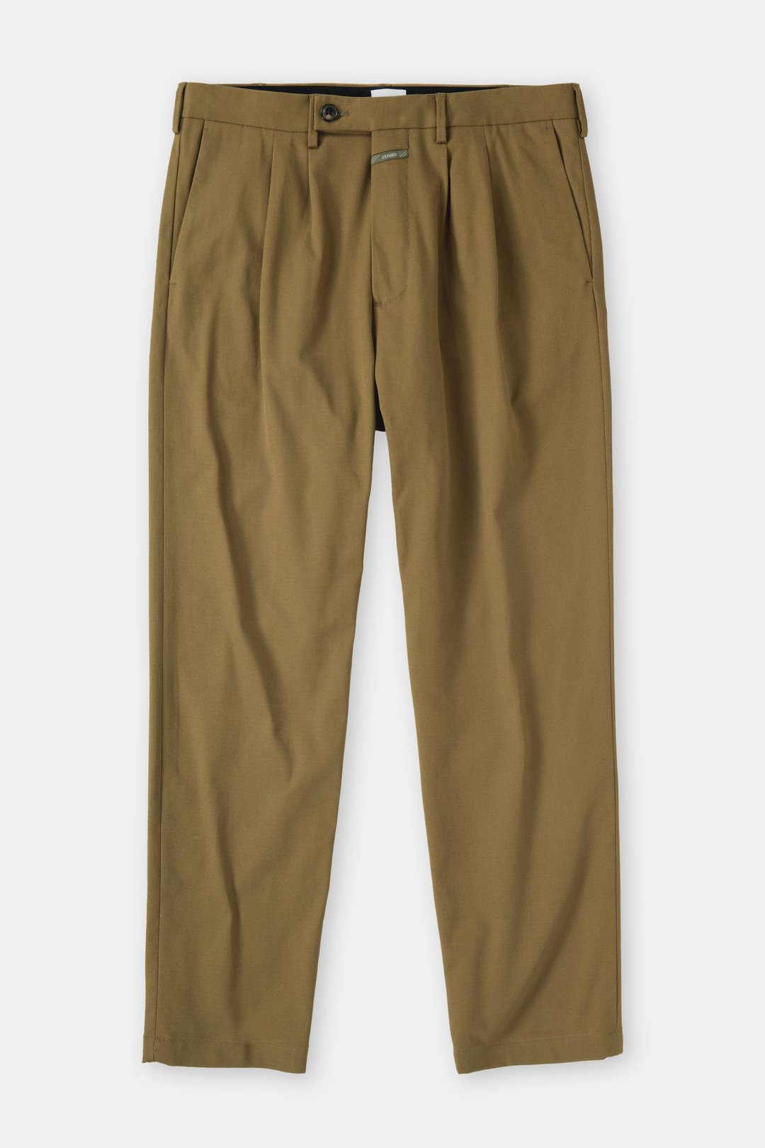 Closed Trouser Man Bergen Golden Moss