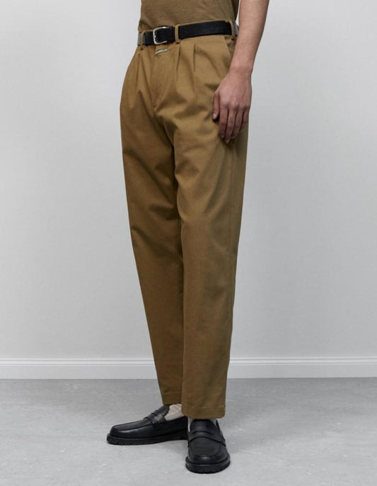 Closed Trouser Man Bergen Golden Moss