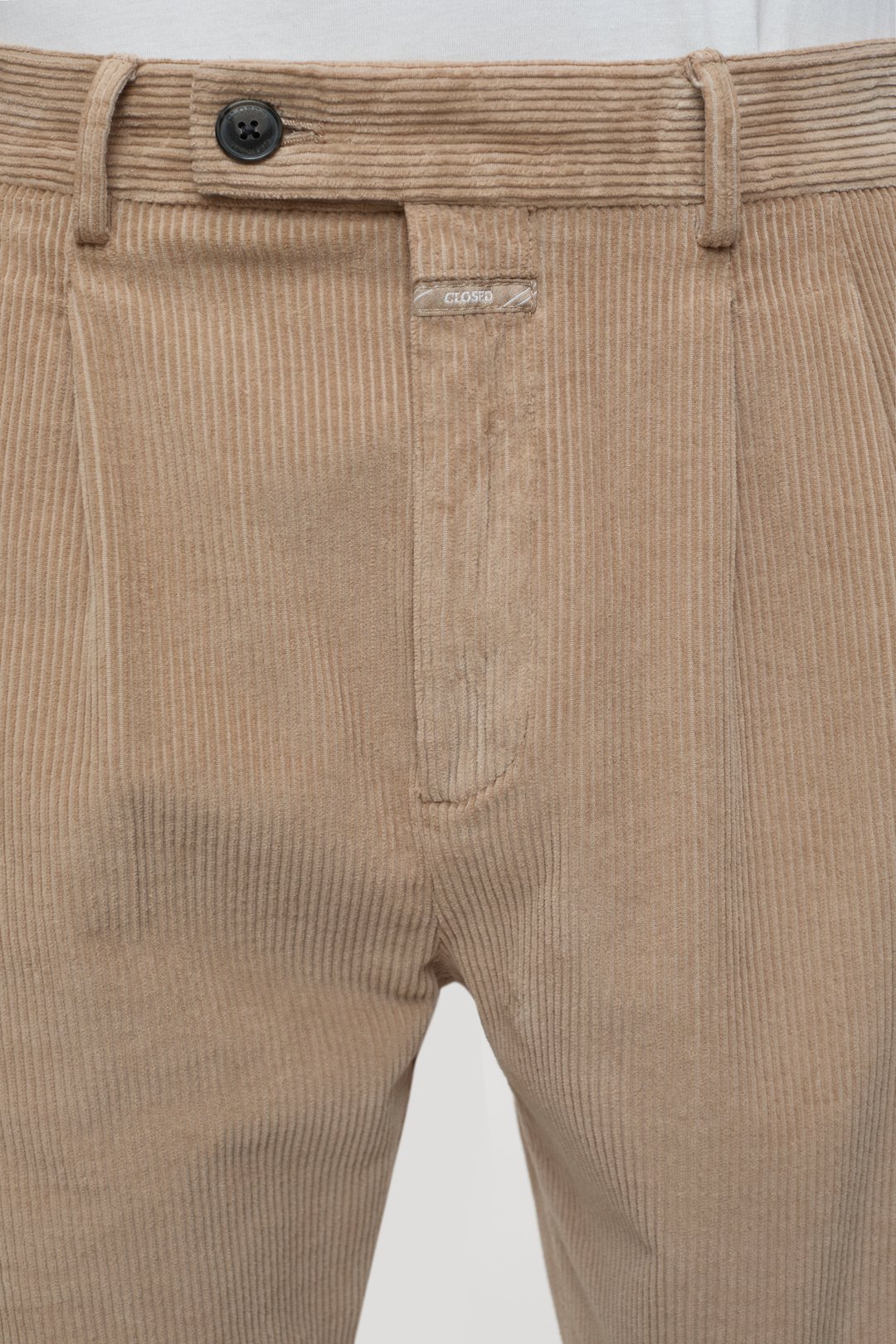 Closed Trouser Man Bergen Corduroy Cashew Cream