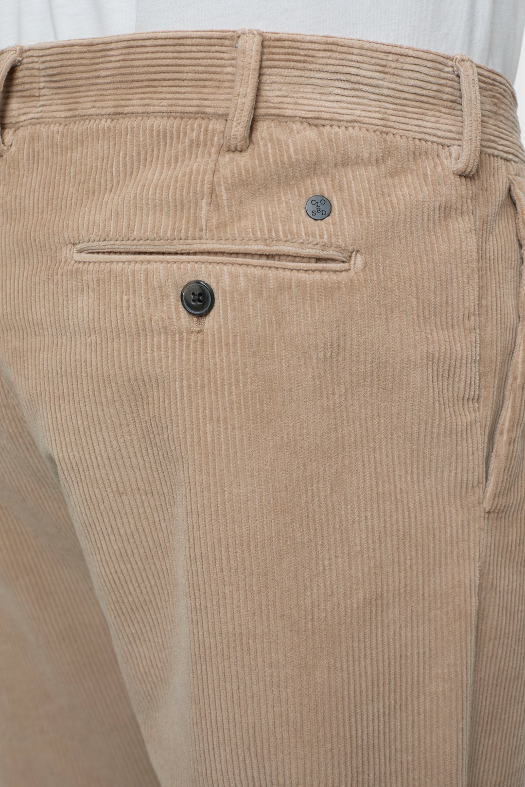 Closed Trouser Man Bergen Corduroy Cashew Cream