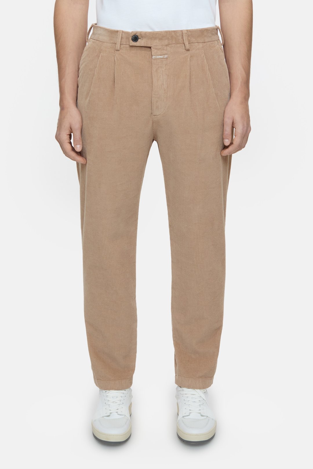 Closed Trouser Man Bergen Corduroy Cashew Cream