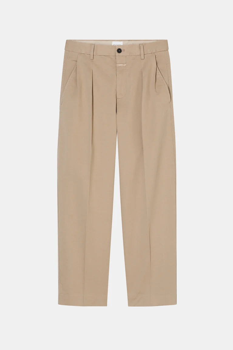 Closed Trouser Woman Relaxed Pants Ruthy Beige