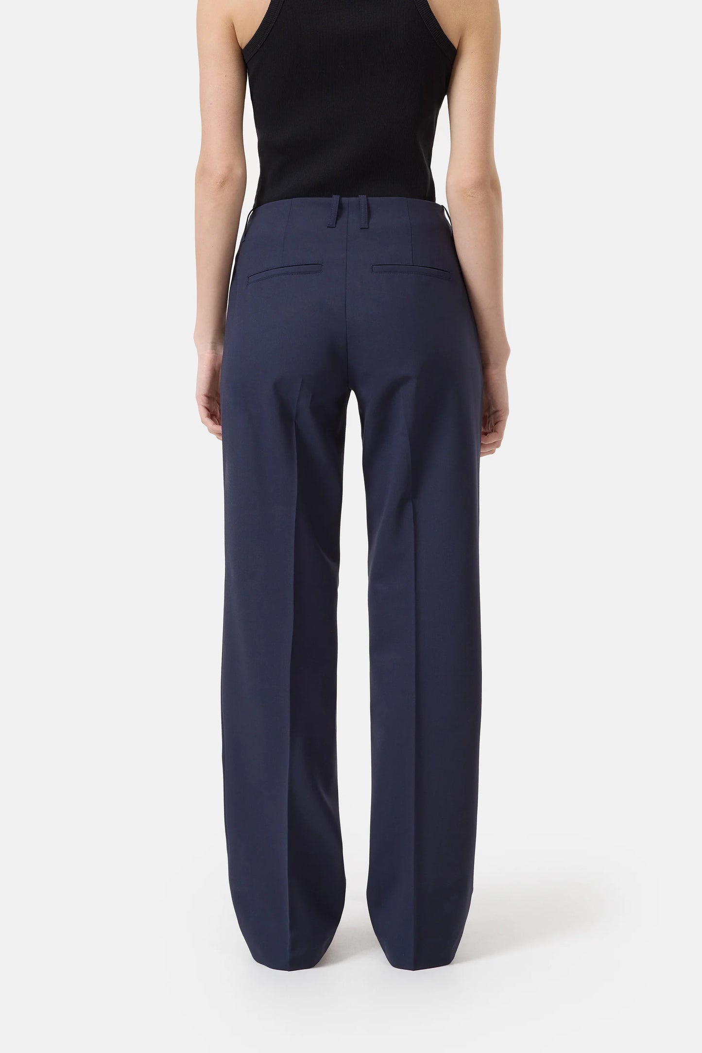 Closed Trouser Woman Straight Pants Saisa