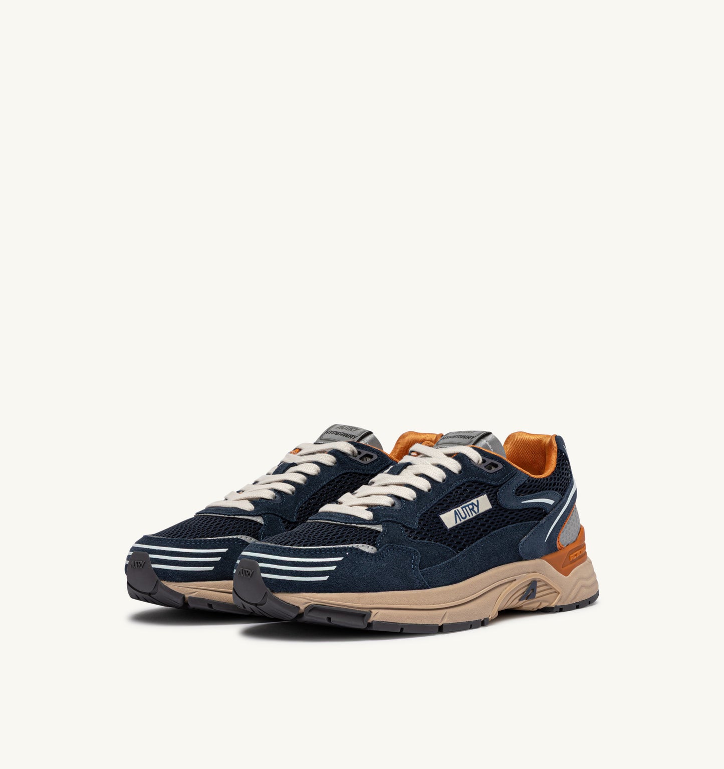 Autry CI08 Midnight/Tomato Cream sneakers