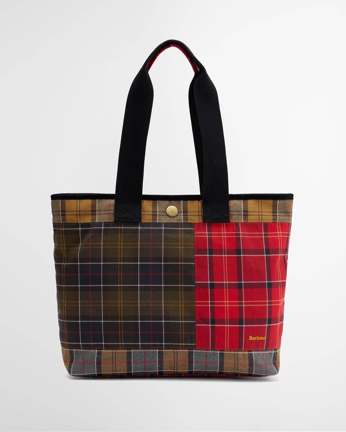 Barbour Bag Woman Mya Patchwork Tote Classic Cardinal Dress
