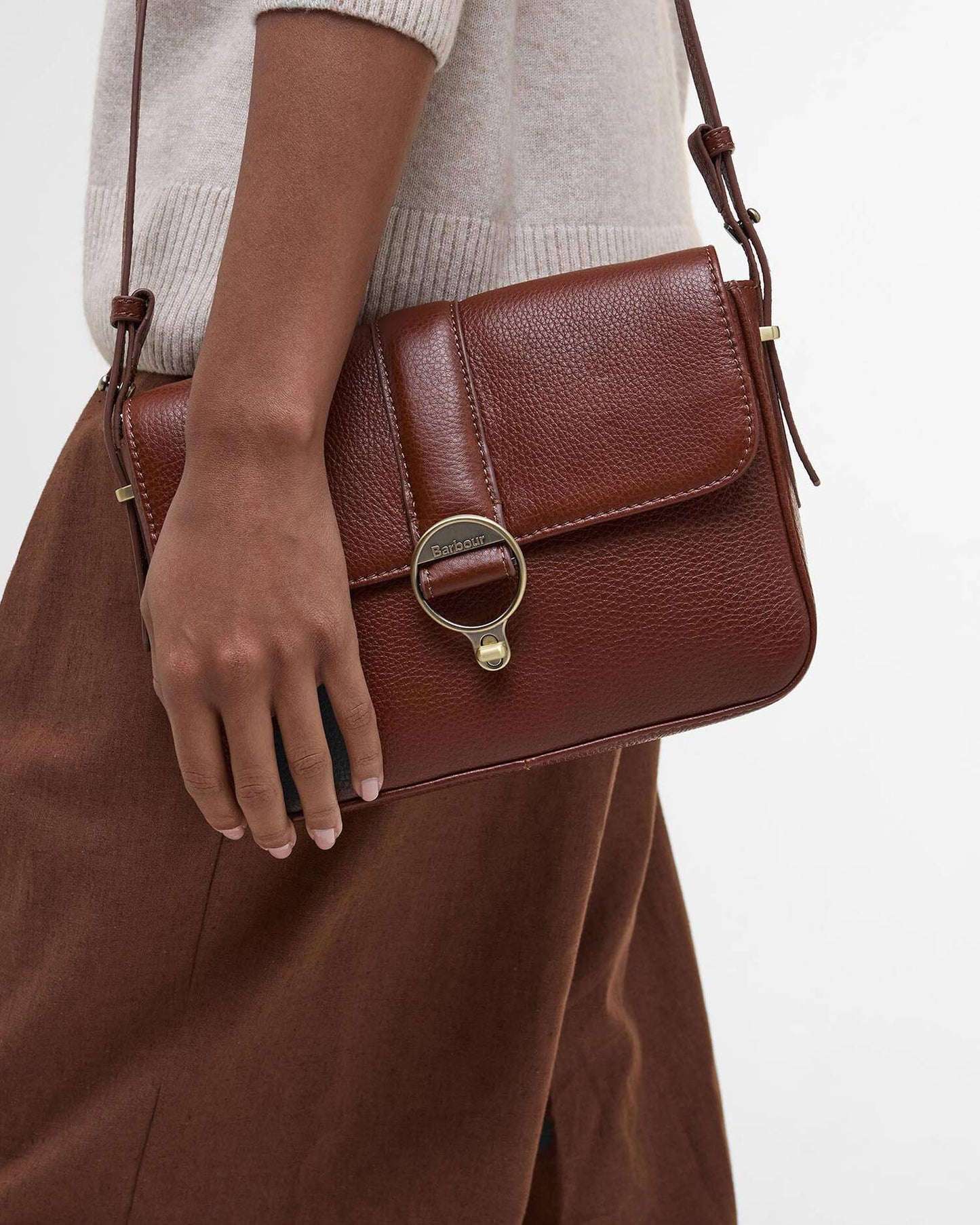 Barbour Bag Woman Xbody Rosa Brown