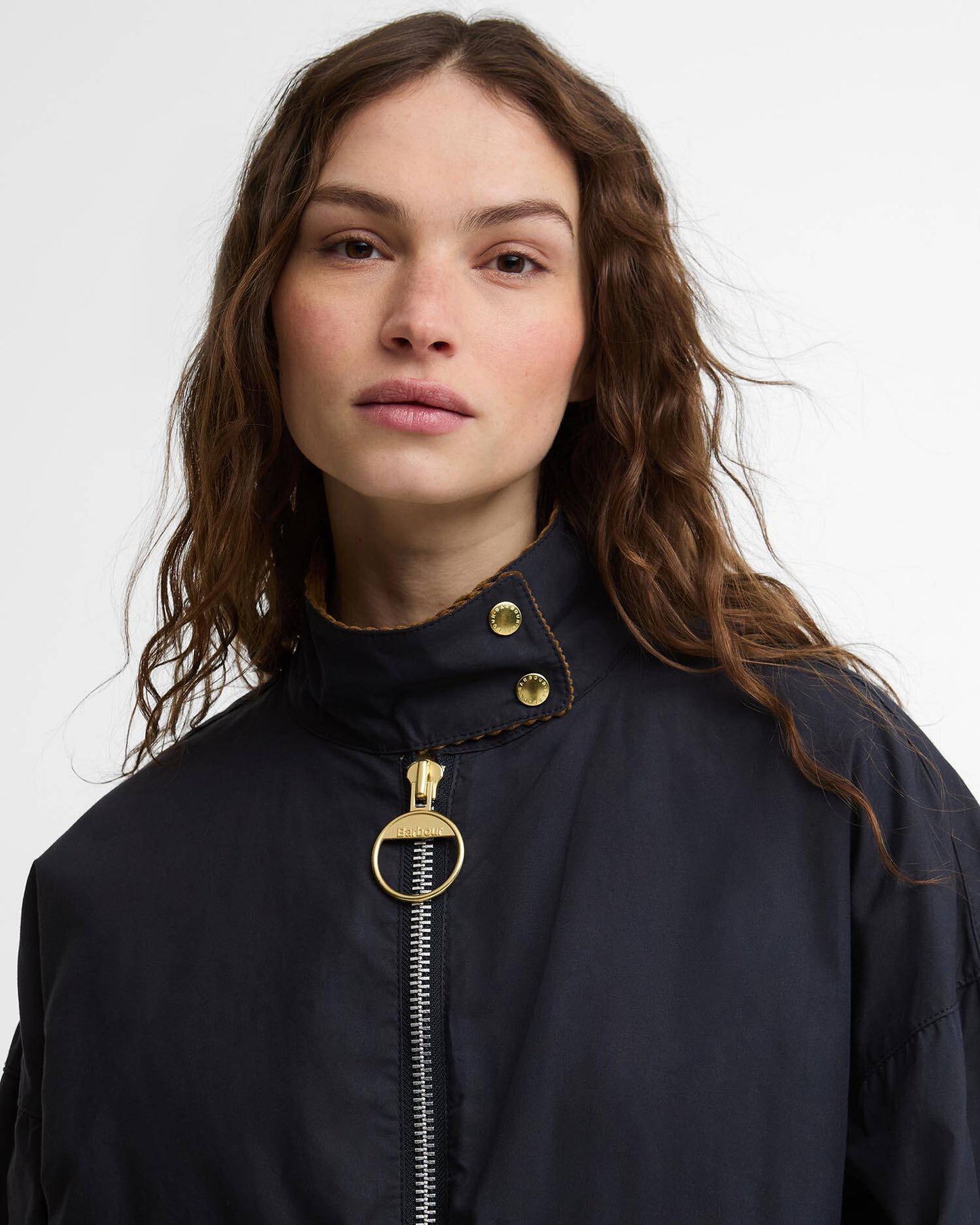 Barbour Jacket Woman Blackthorn Vulcan Navy