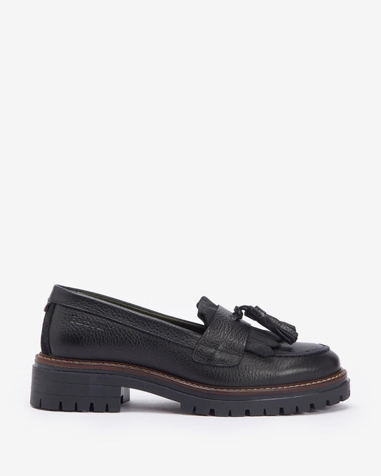 Barbour Shoes Woman Moccasin Black