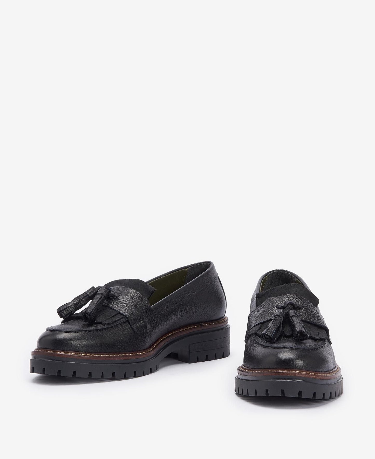 Barbour Shoes Woman Moccasin Black