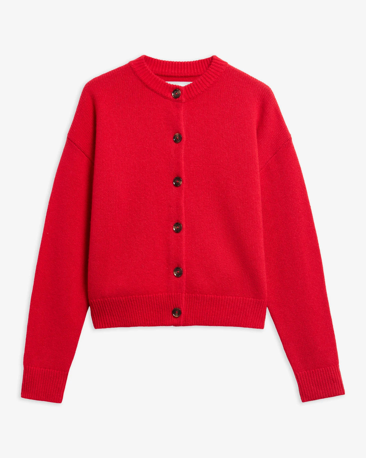 Barbour Sweater Woman Woodhouse Cardigan Crimson