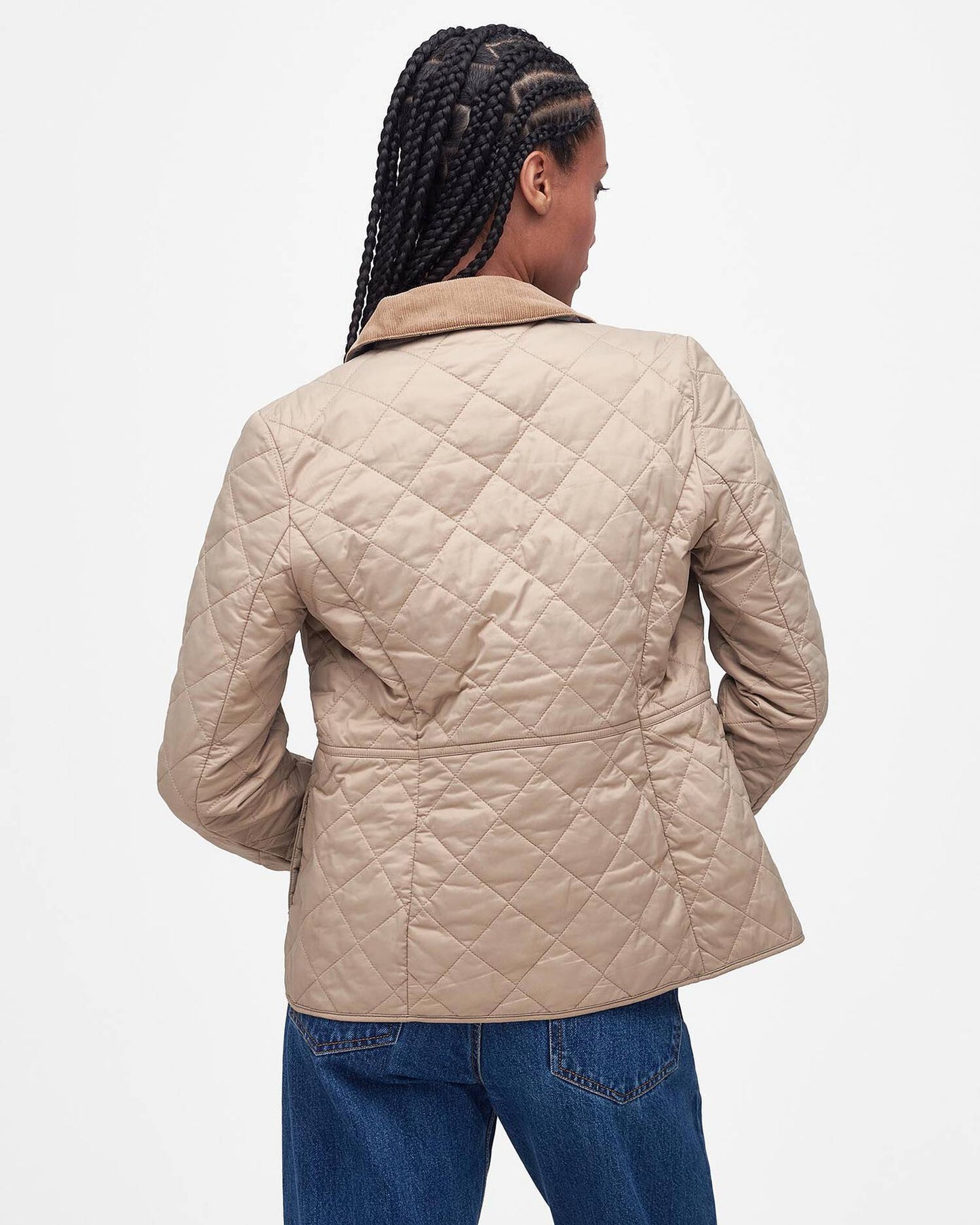 Barbour Jacket Woman Deveron Quilt Light Trench