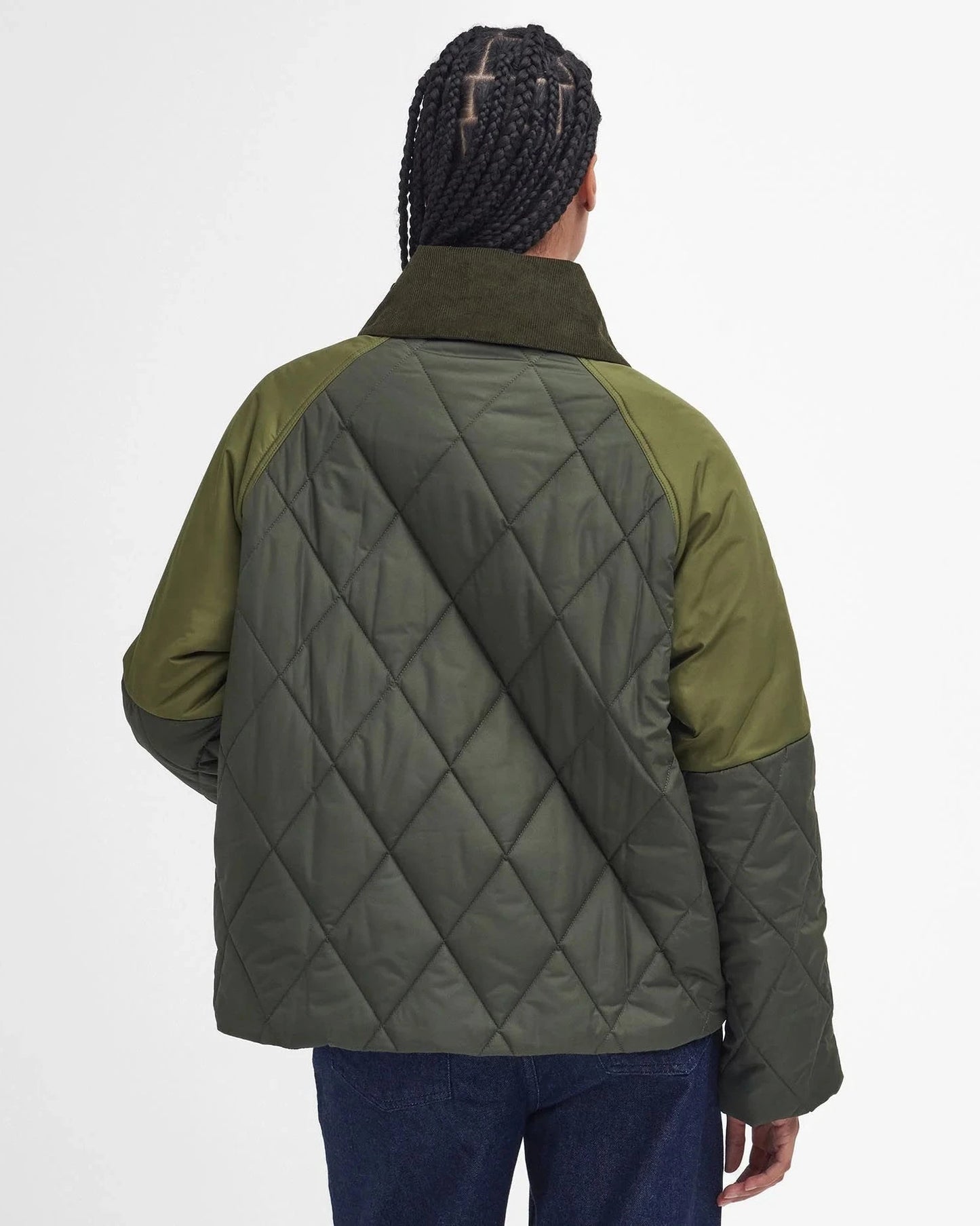 Barbour Jacket Woman Milby Quilt Olive