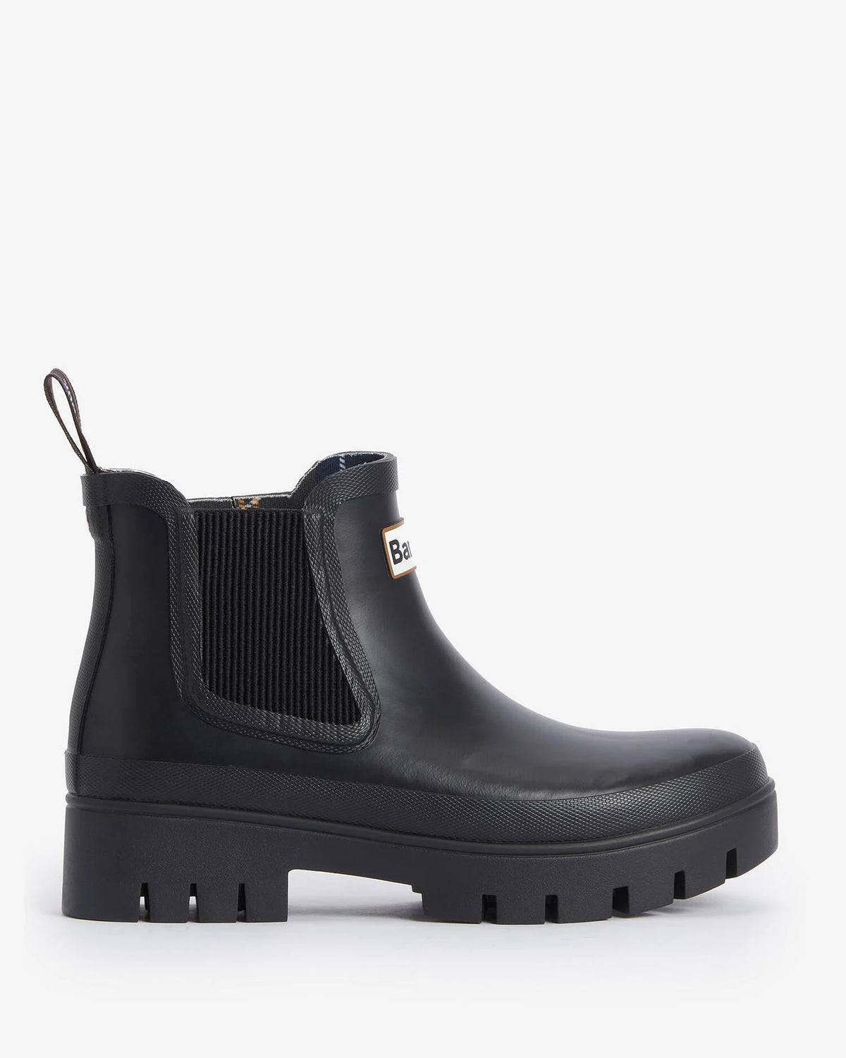 Barbour Shoes Woman Wellington Halton Chelsea Black