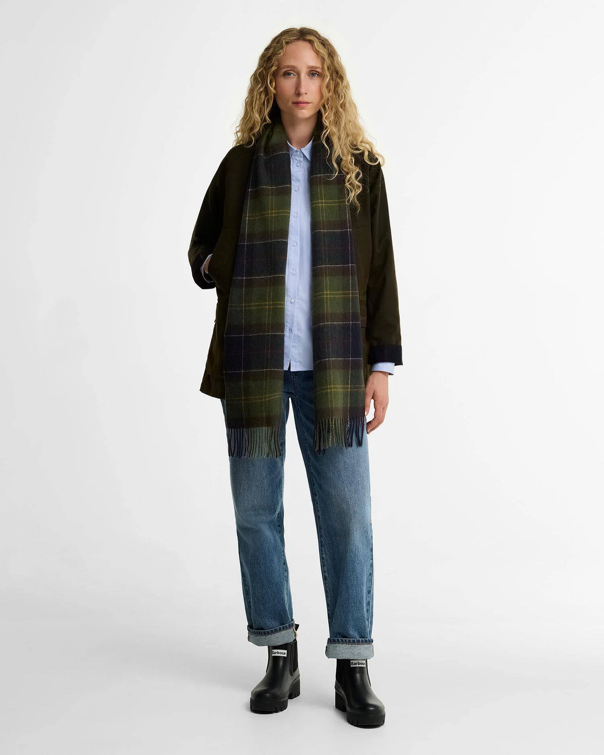 Barbour Shoes Woman Wellington Halton Chelsea Black