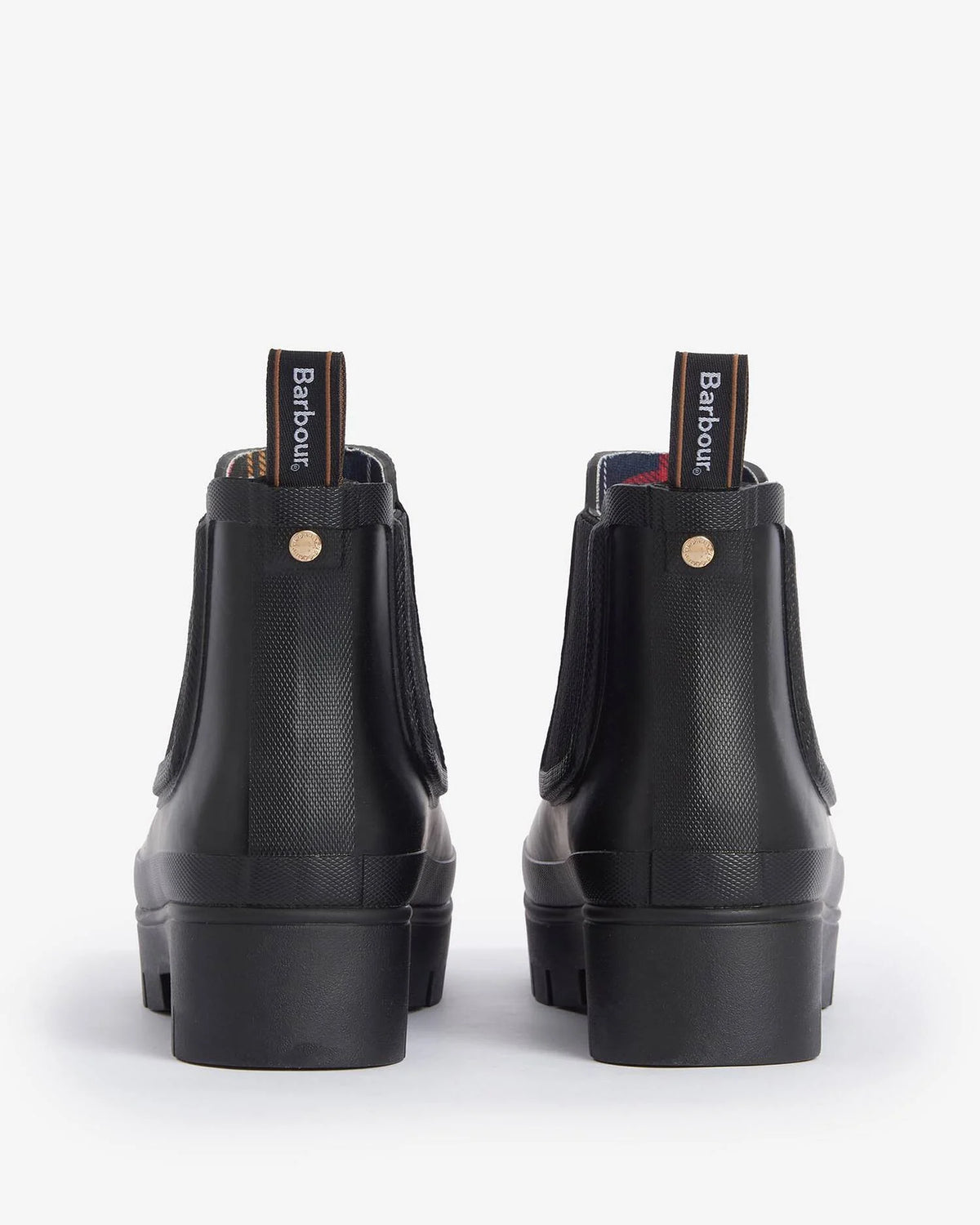 Barbour Shoes Woman Wellington Halton Chelsea Black