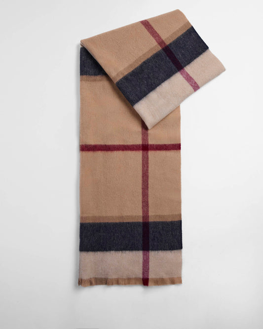 Barbour Scarf Rosefield Hessian Tartan