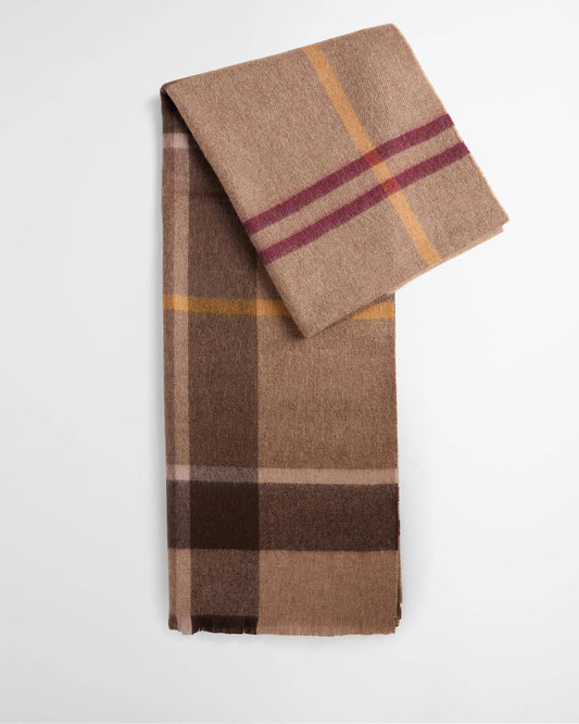 Barbour Scarf Rosefield Muted Tartan