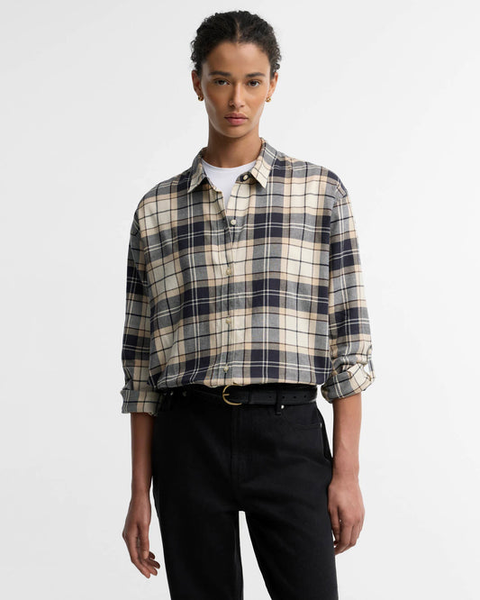 Barbour Shirt Woman Elishaw Cardinal Tartan