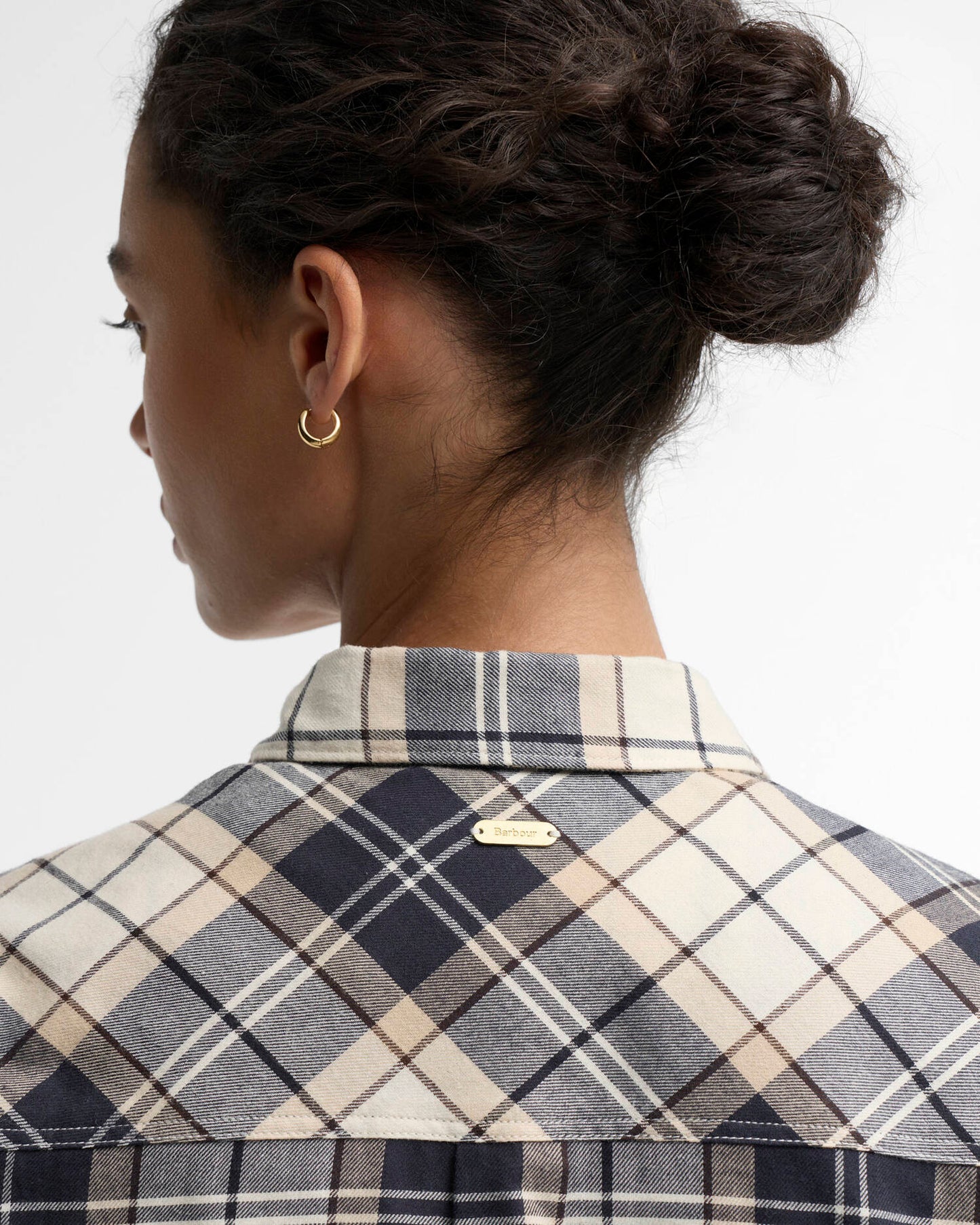 Barbour Shirt Woman Elishaw Cardinal Tartan