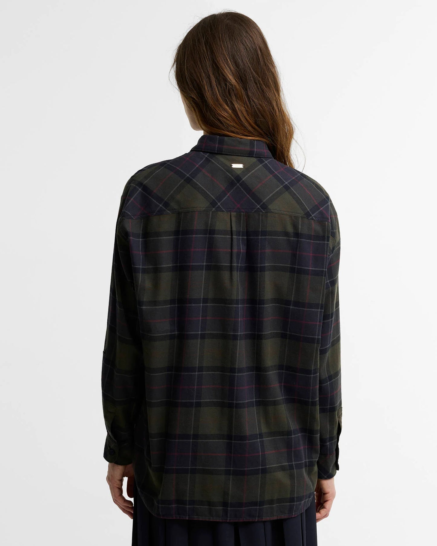 Barbour Shirt Woman Elishaw Shadow Classic Tartan