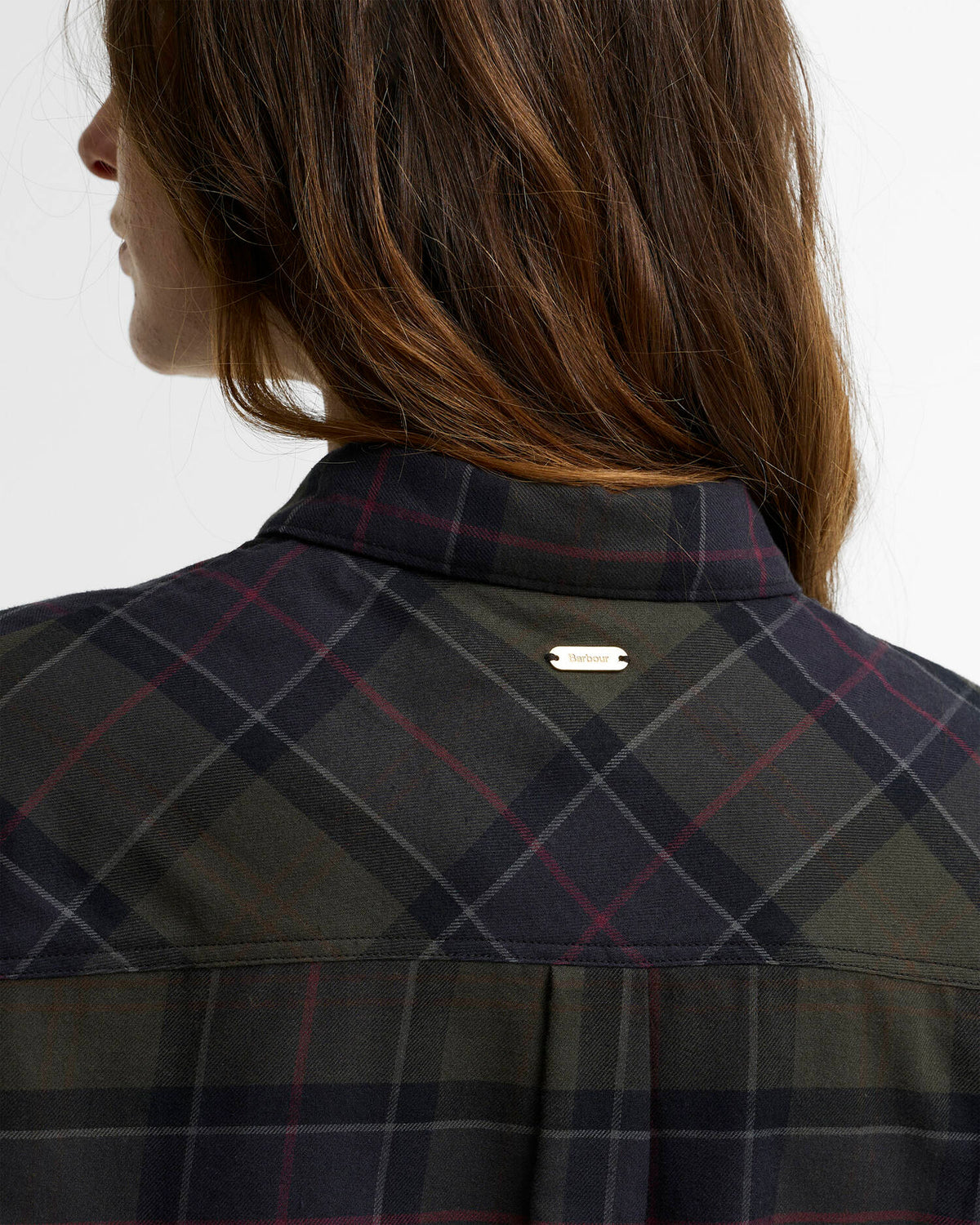 Barbour Shirt Woman Elishaw Shadow Classic Tartan