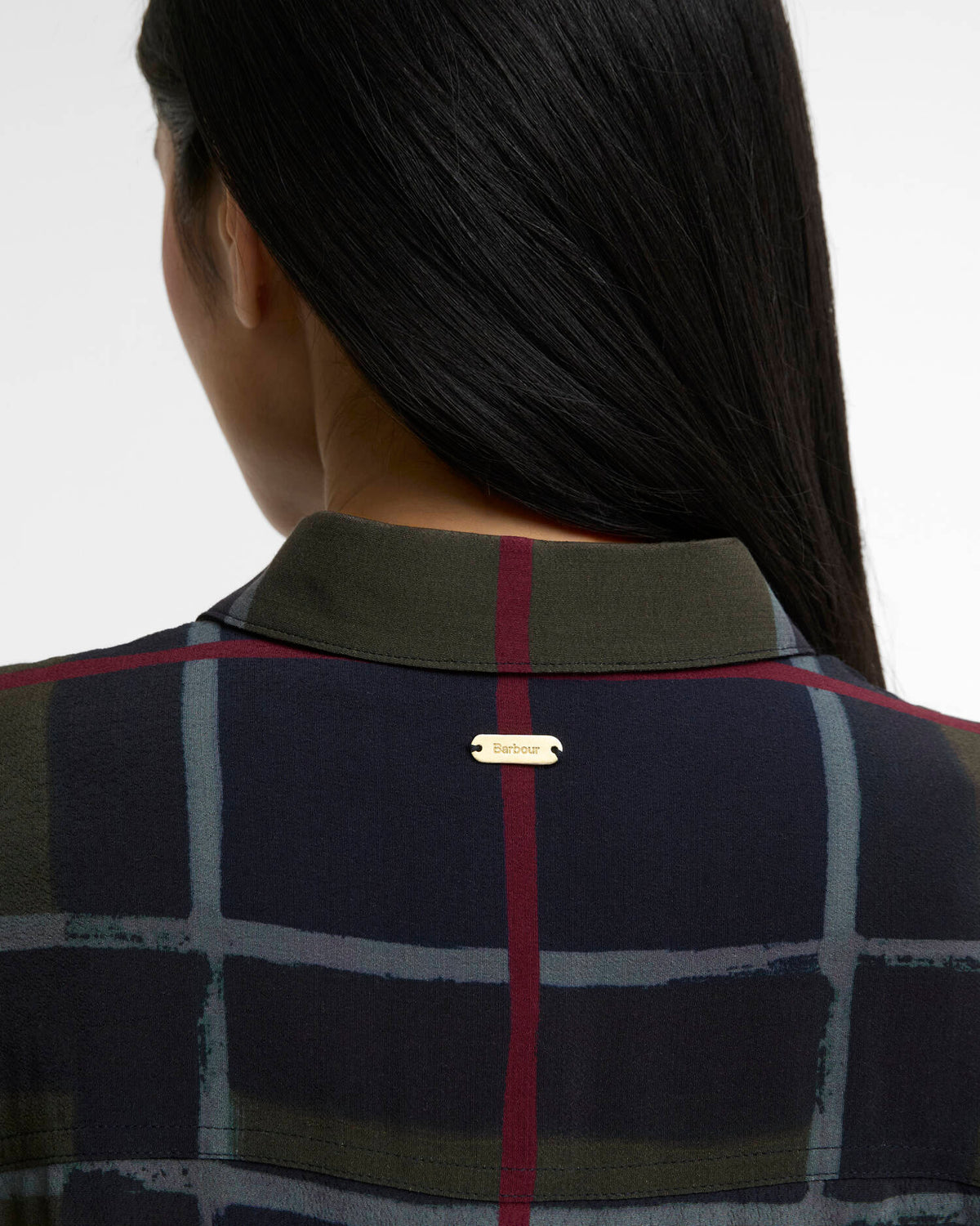 Barbour Shirt Woman Kirkless Shadow Classic Paint TTN
