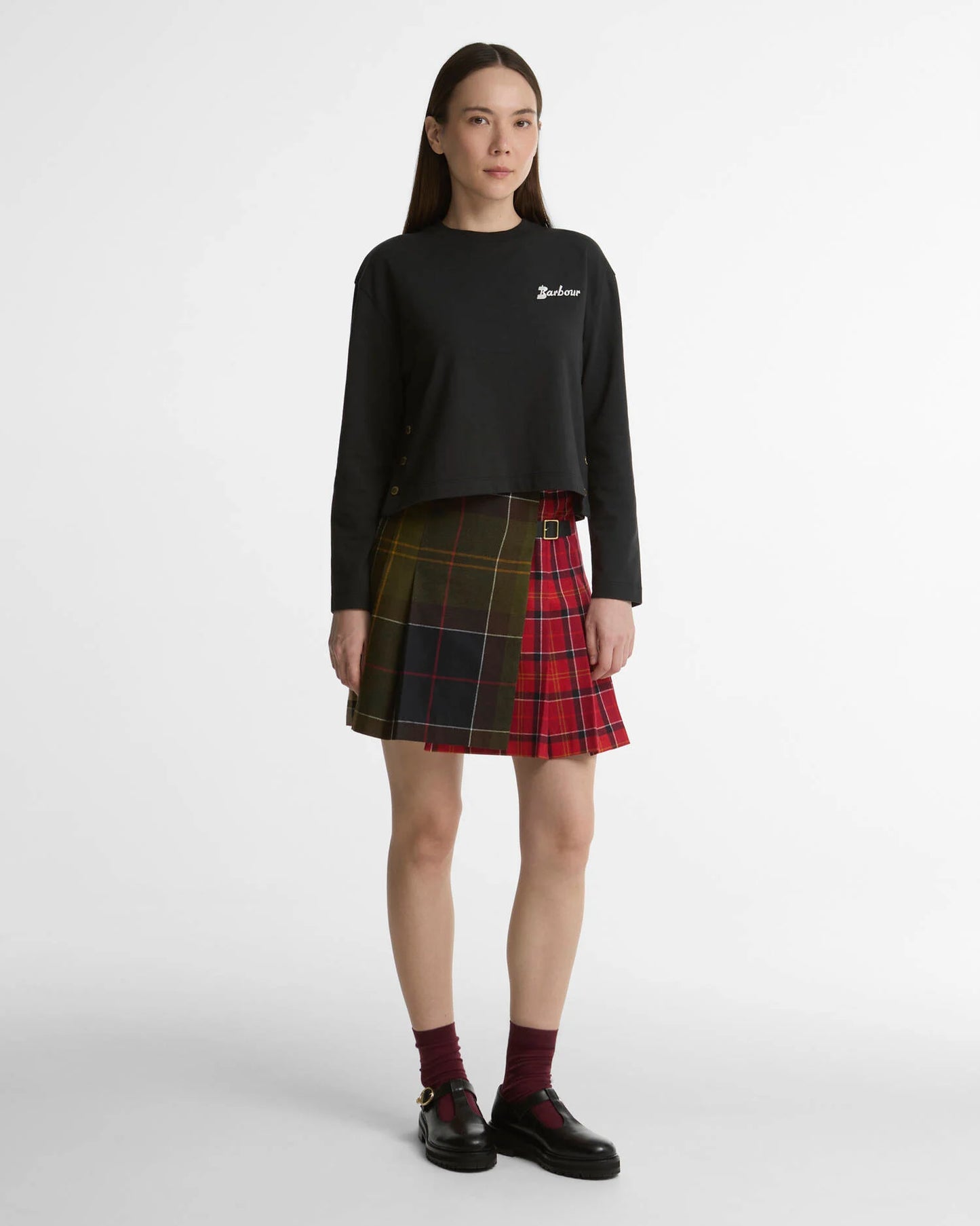 Barbour Skirt Woman Multi Cardinal Tartan