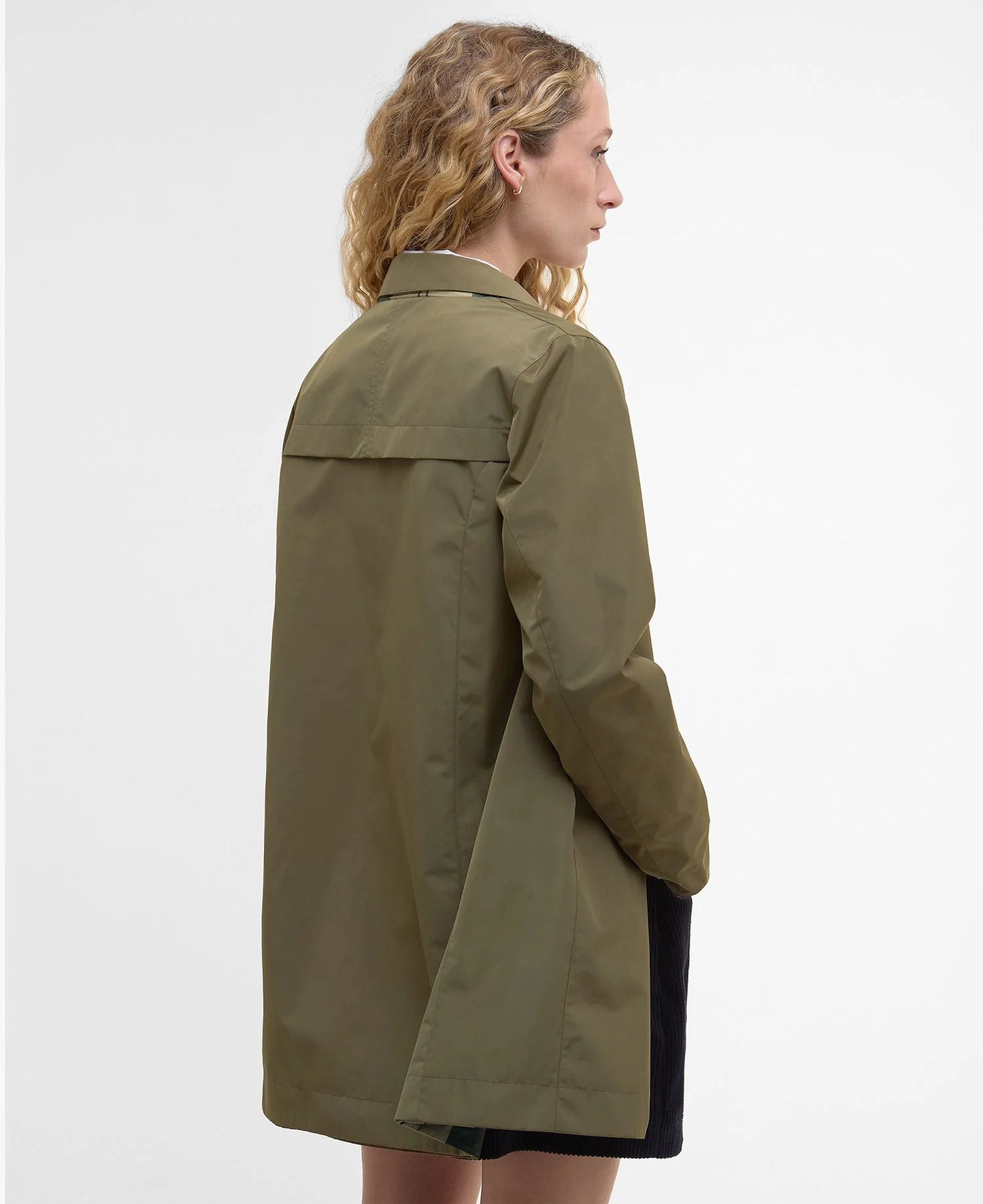 Barbour Jacket Woman Babbity Reversible Showerproof