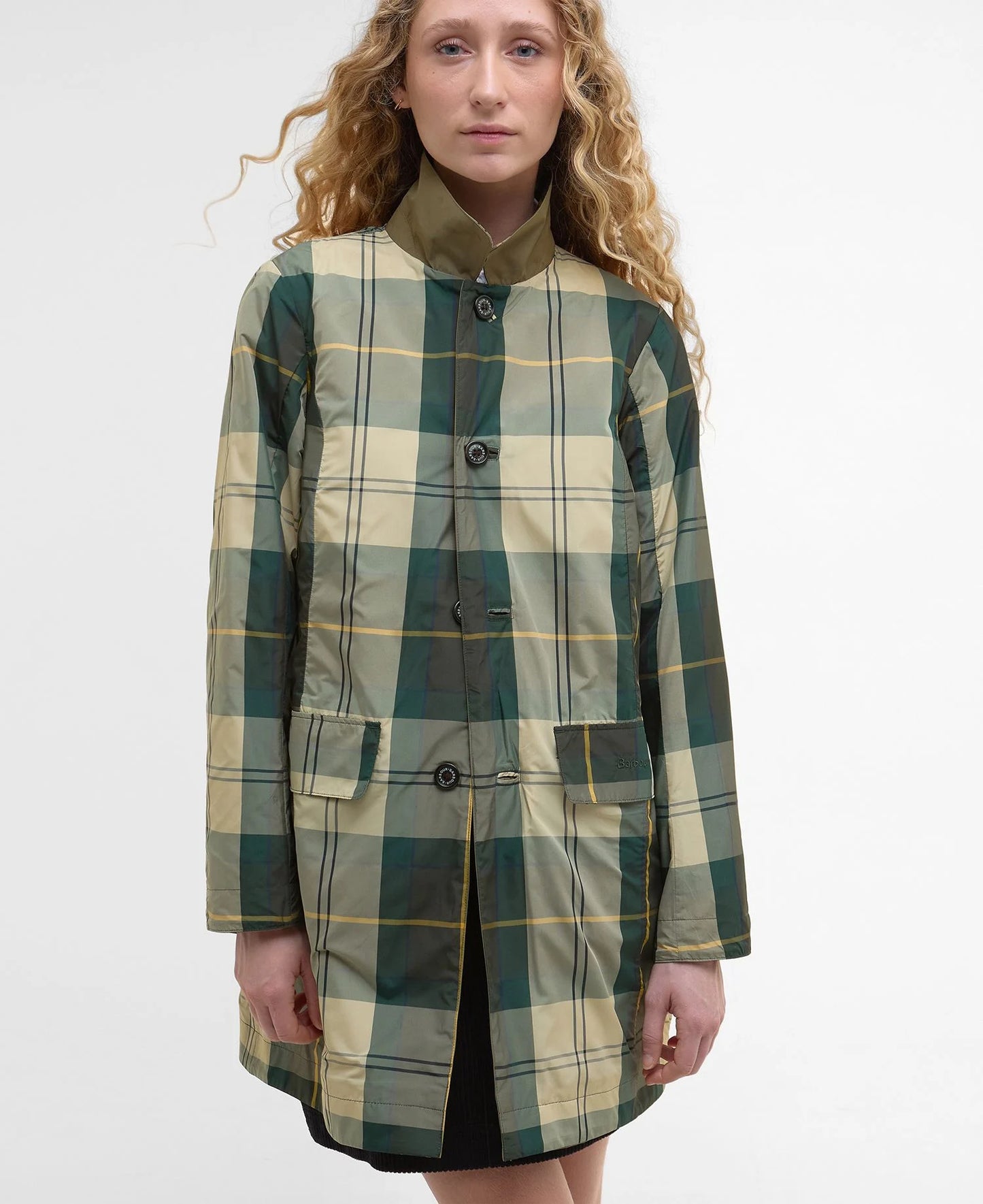 Barbour Jacket Woman Babbity Reversible Showerproof