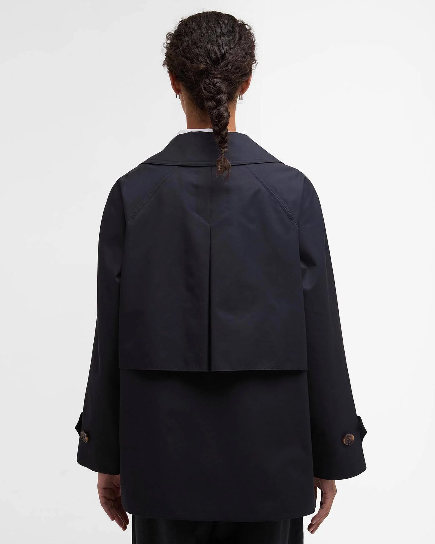 Barbour Jacket Woman Maisy Showerproof Dark Navy