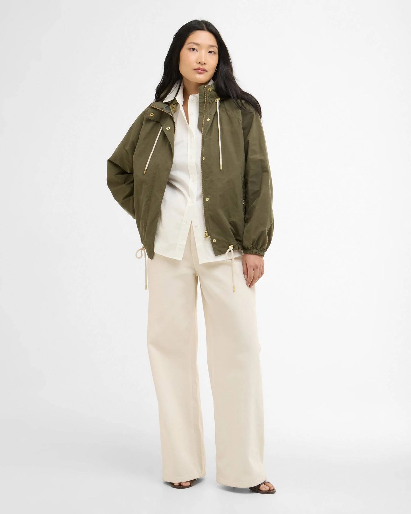 Barbour Jacket Woman Hawkridge Green