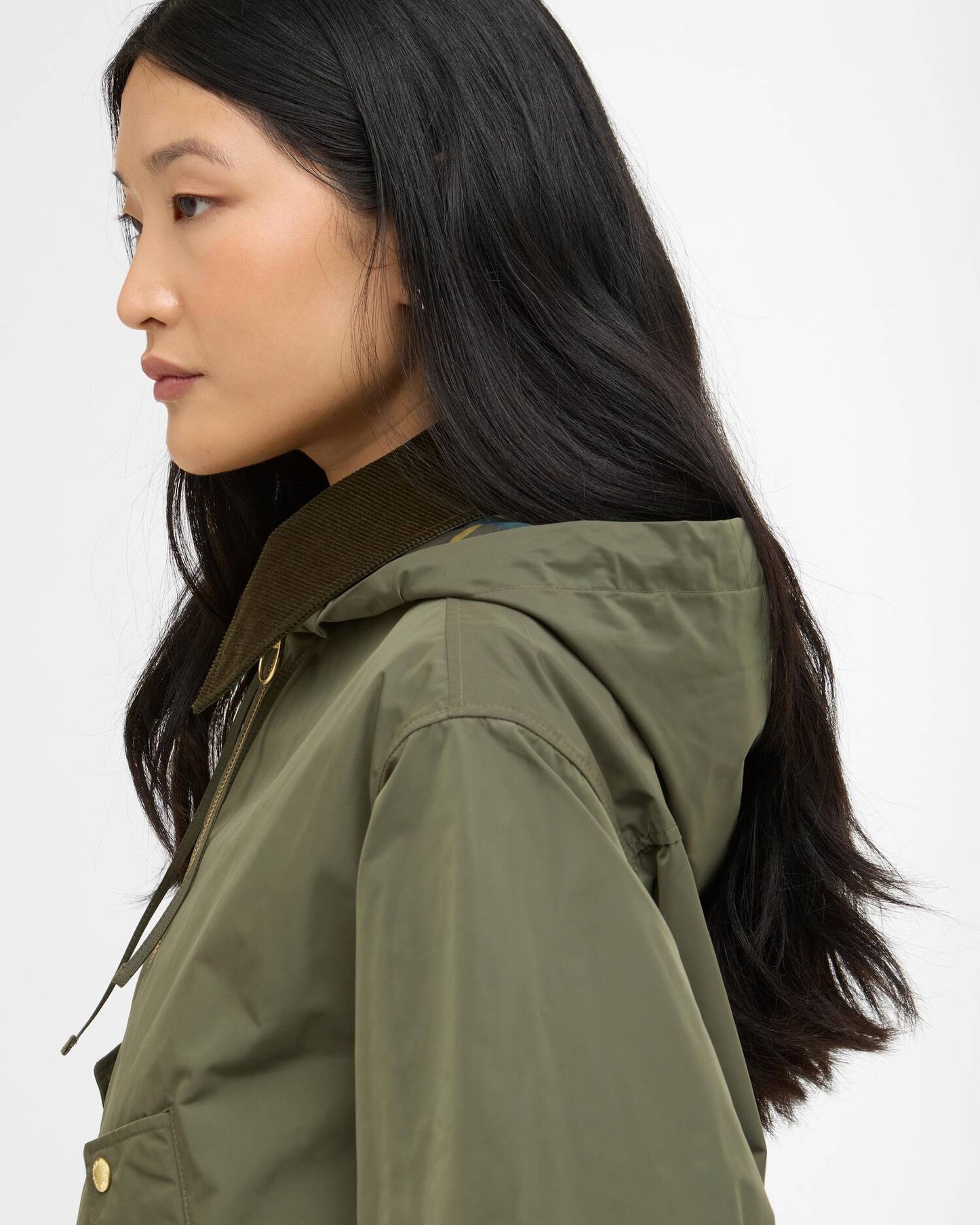 Barbour Jacket Woman Weaver Ivy Green