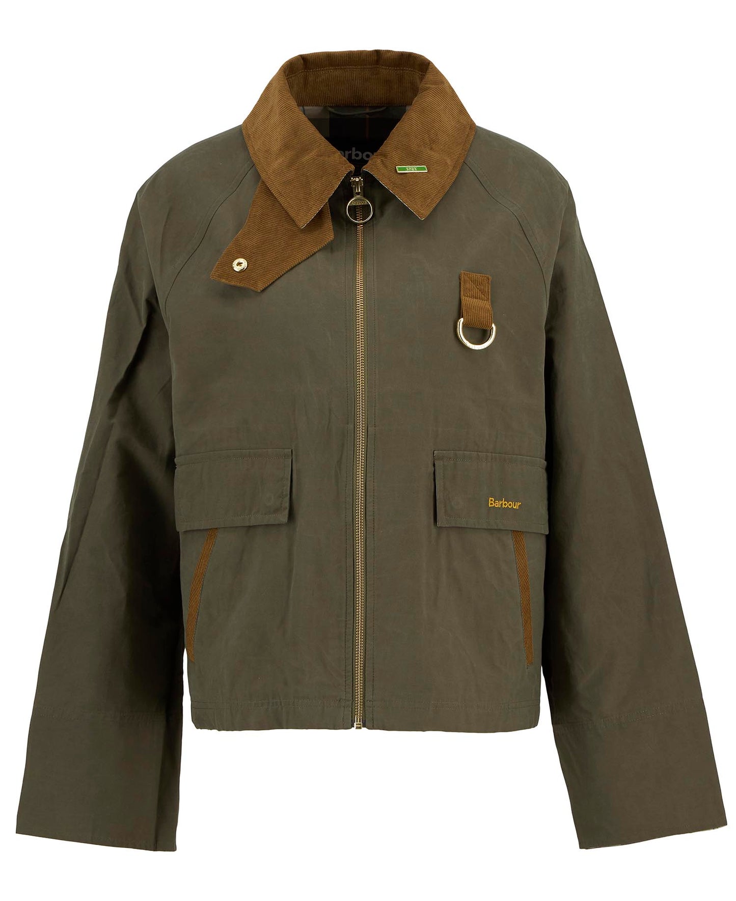Barbour Jacket Woman Icon Spey Ivy Green