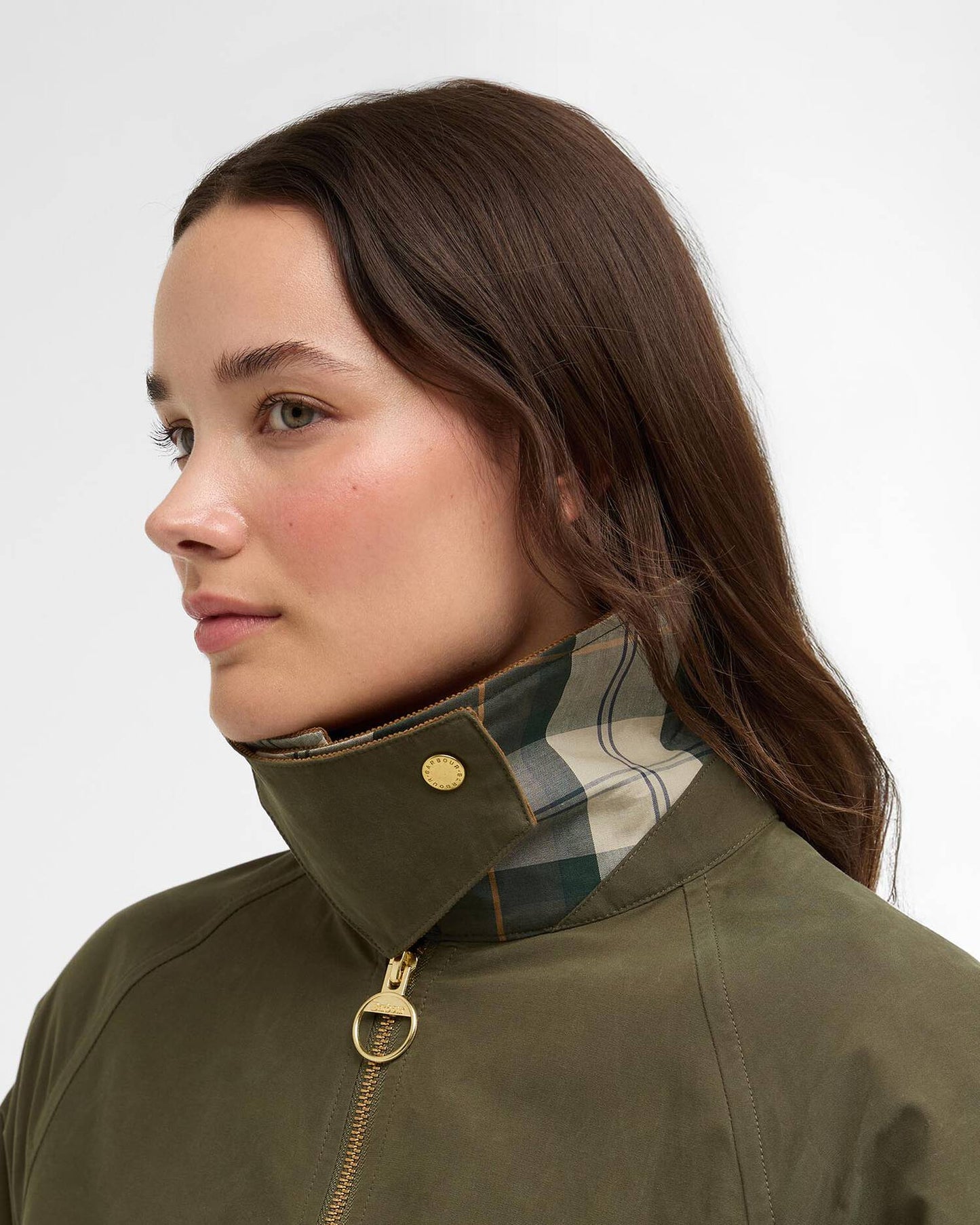 Barbour Jacket Woman Icon Spey Ivy Green