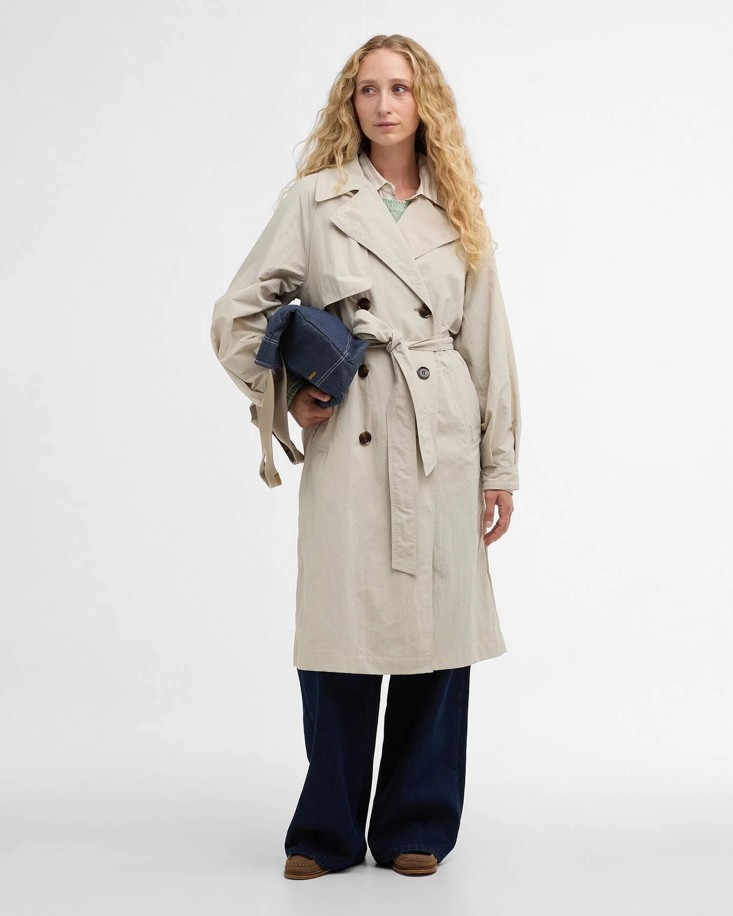 Barbour Jacket Woman Layla Showerproof Mist