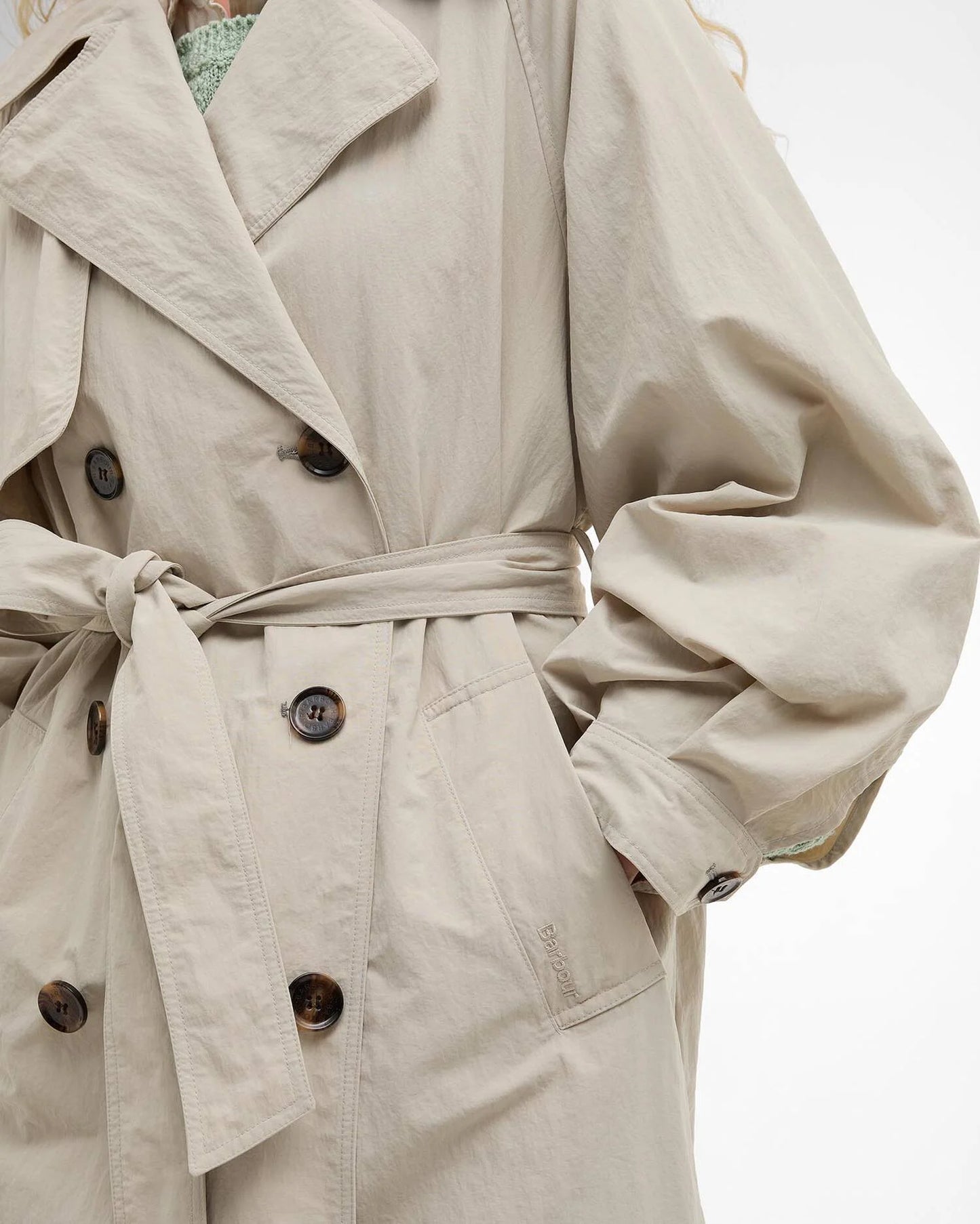Barbour Jacket Woman Layla Showerproof Mist