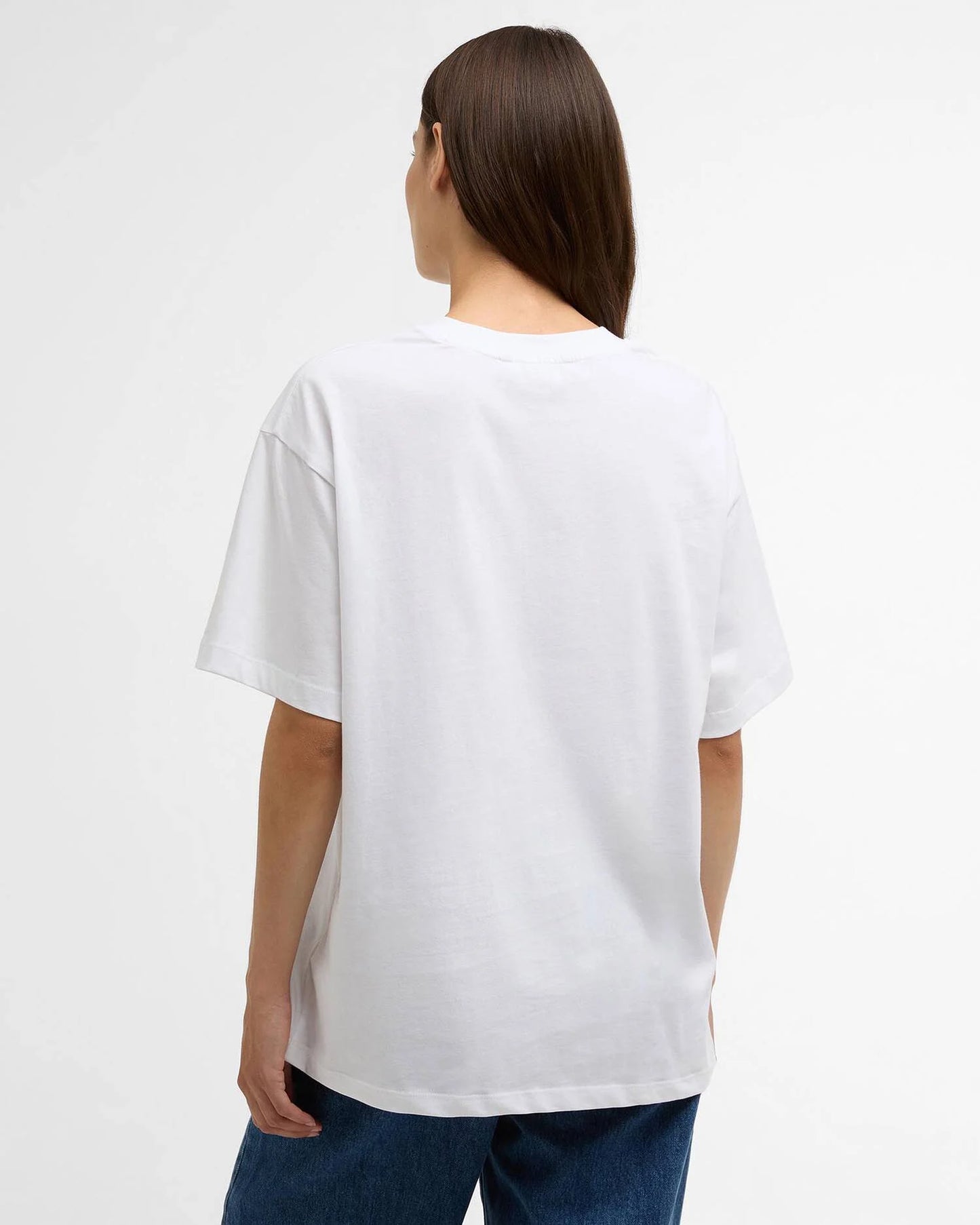 Barbour T-Shirt Woman Derwent White