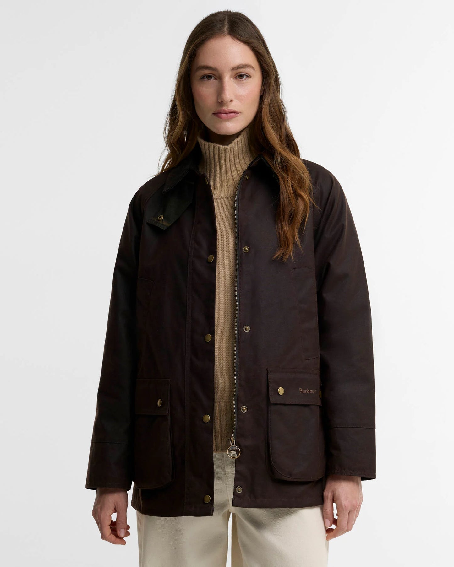 Barbour Jacket Woman Acorn MC Wax Rustic Classic