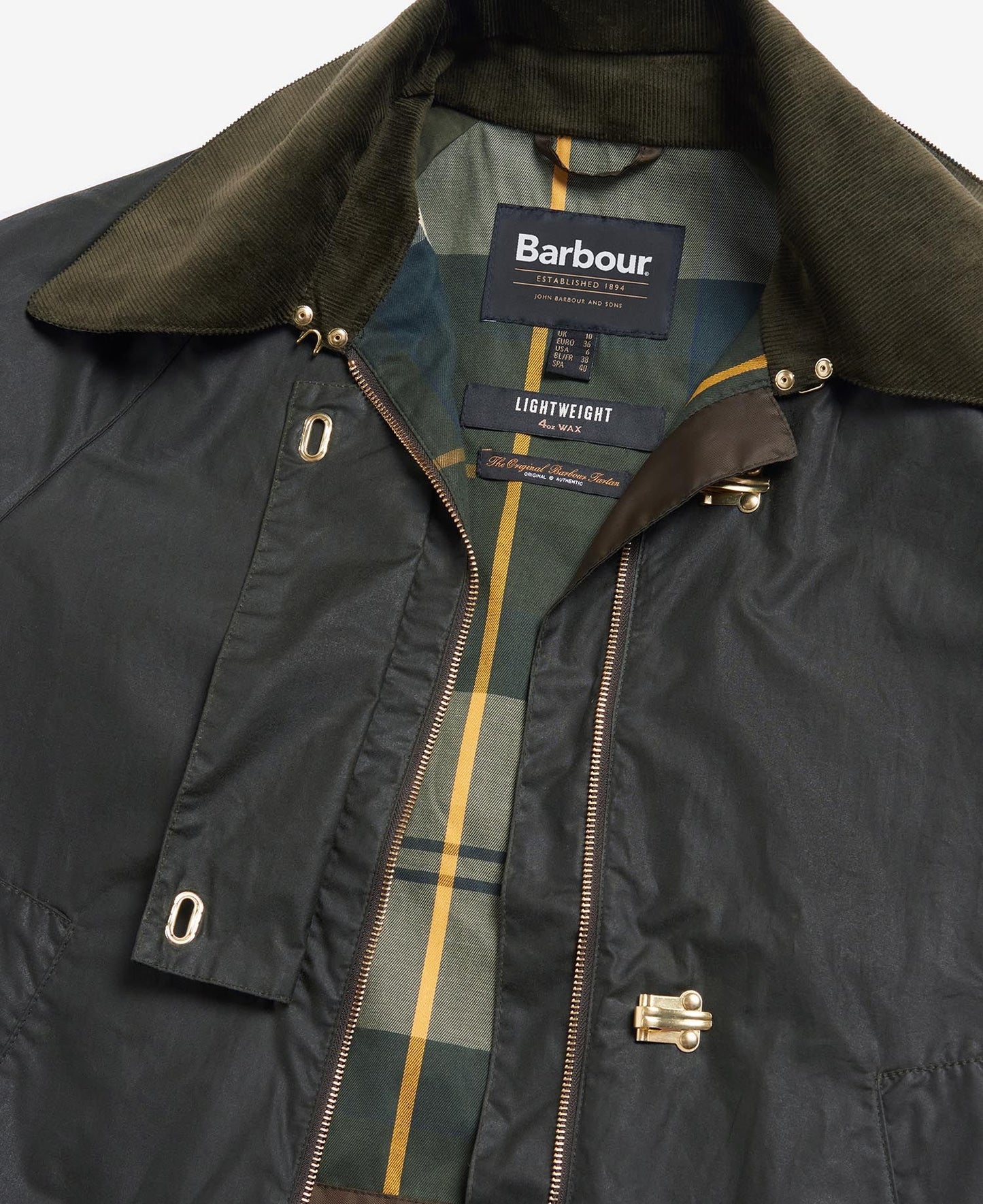 Barbour Jacket Woman Drummond archive Olive