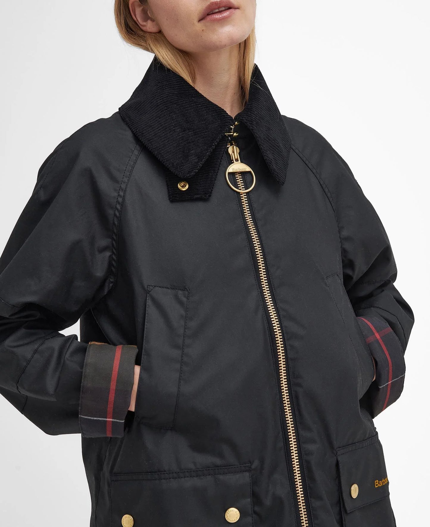 Barbour Jacket Woman Allerston Black/Classic