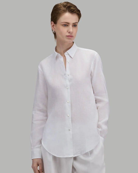 Xacus Shirt Woman Lino White II