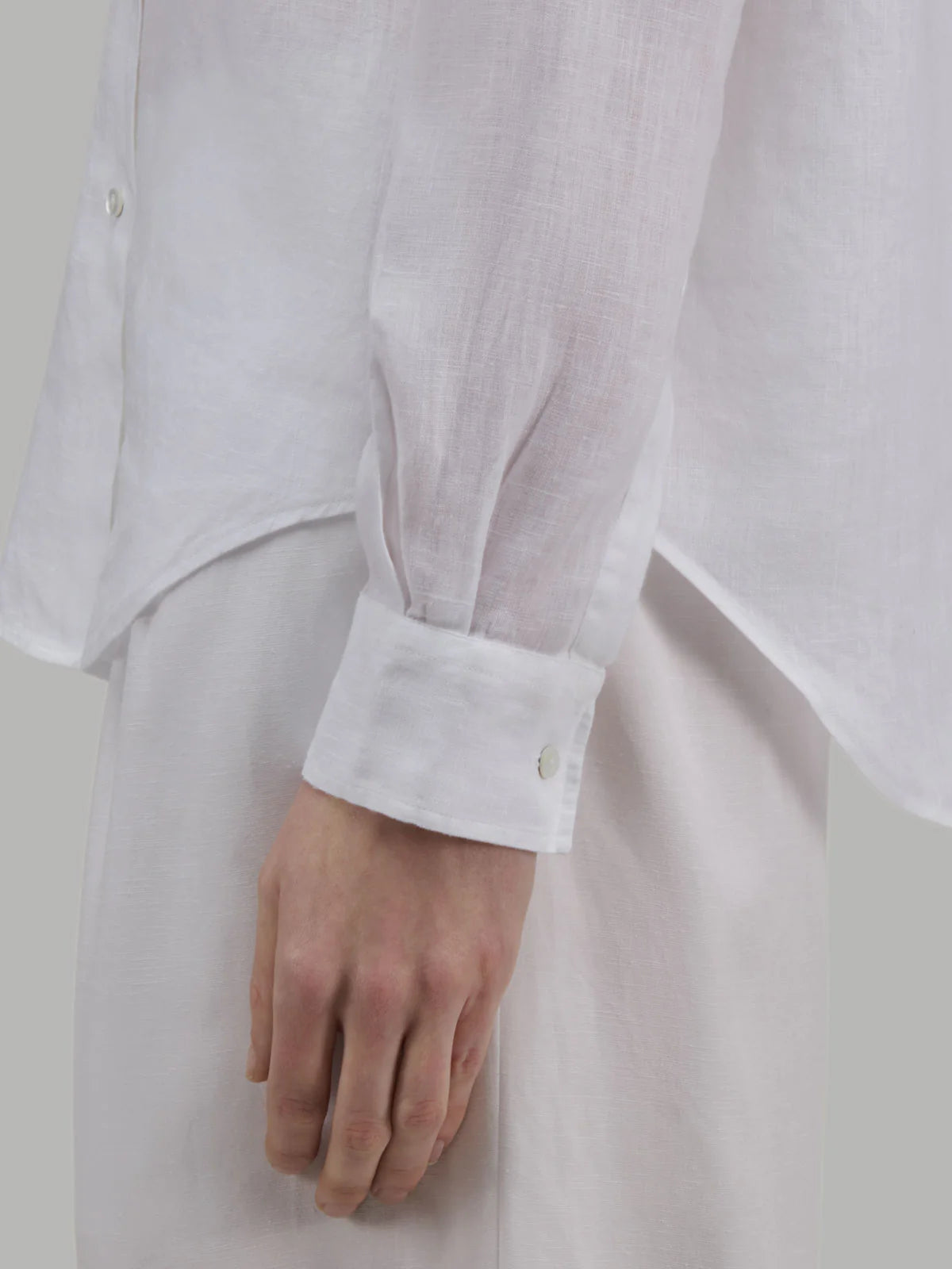 Xacus Shirt Woman Lino White II